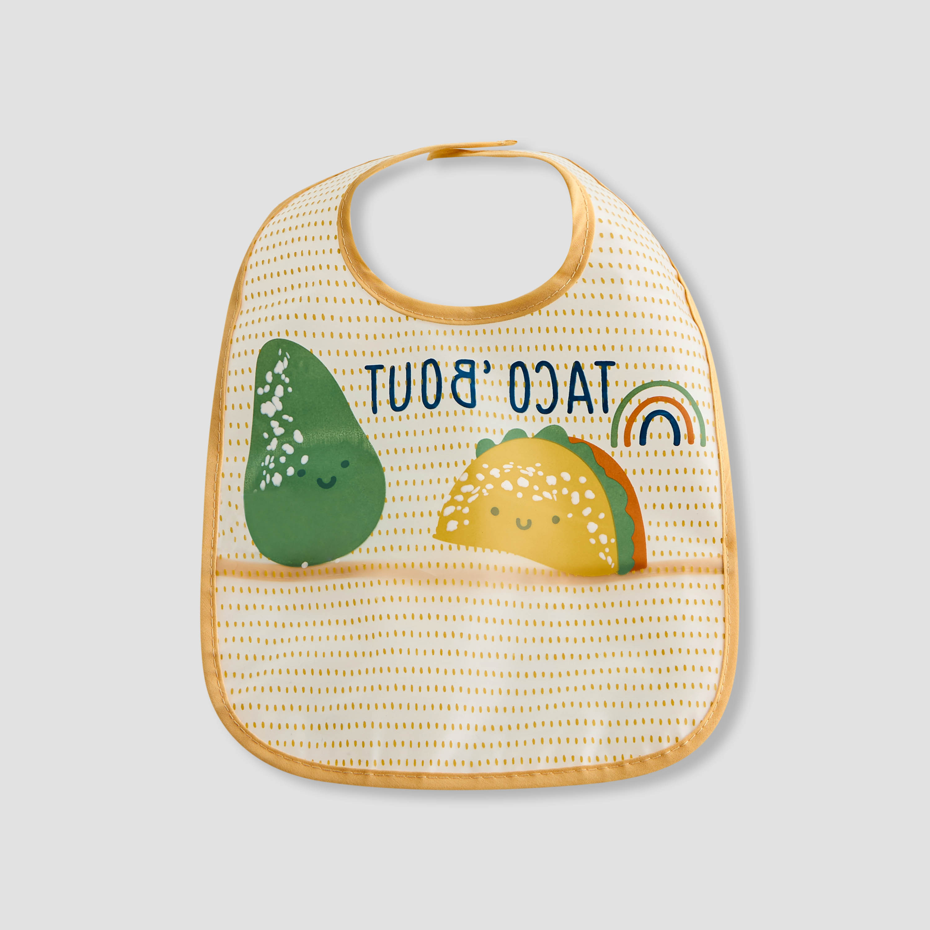 Juniors Printed Bib with Snap Button Closure - Set of 3-baby-feeding-bibs-image-5