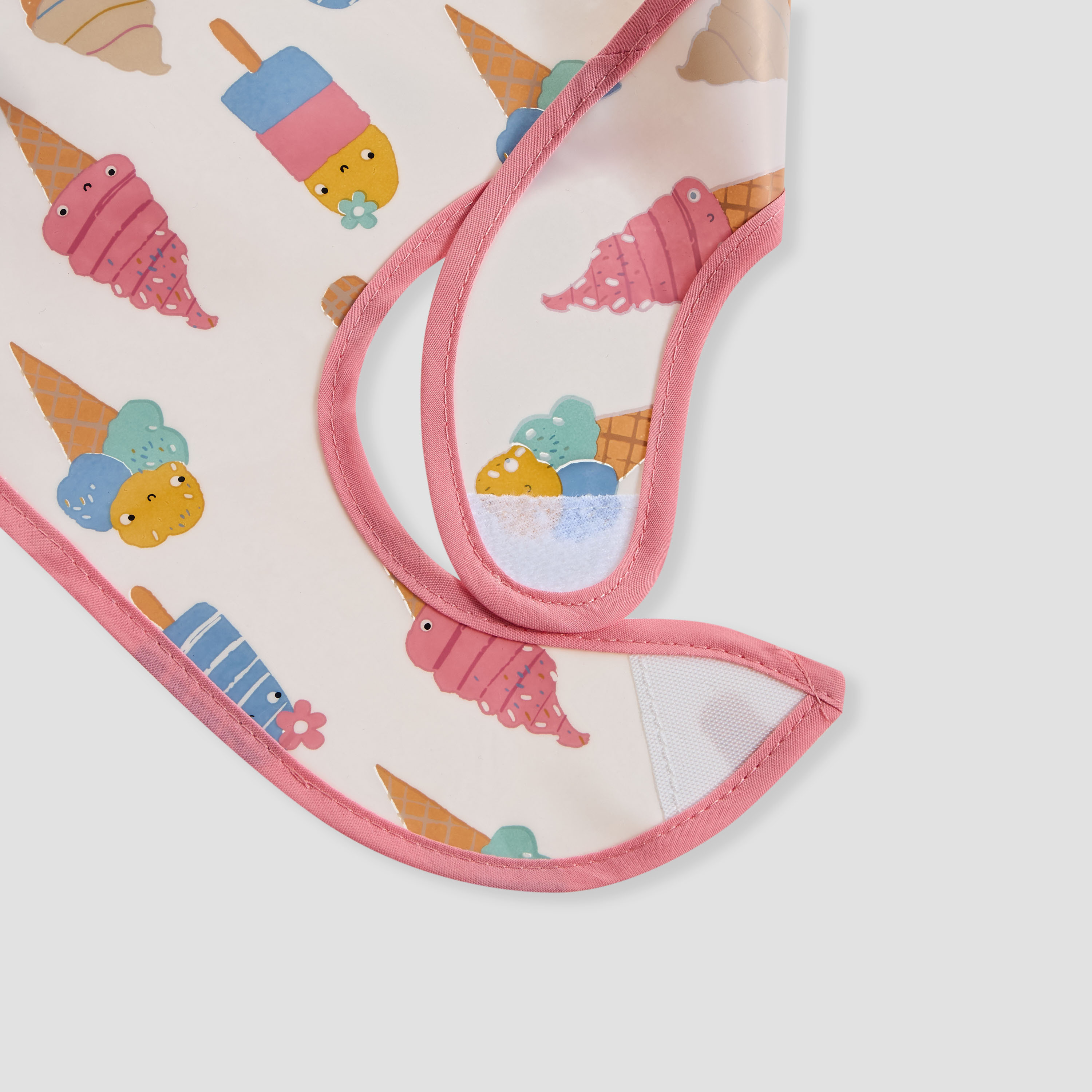 Juniors Printed Bib with Hook and Loop Closure - Set of 3-baby-feeding-bibs-image-7