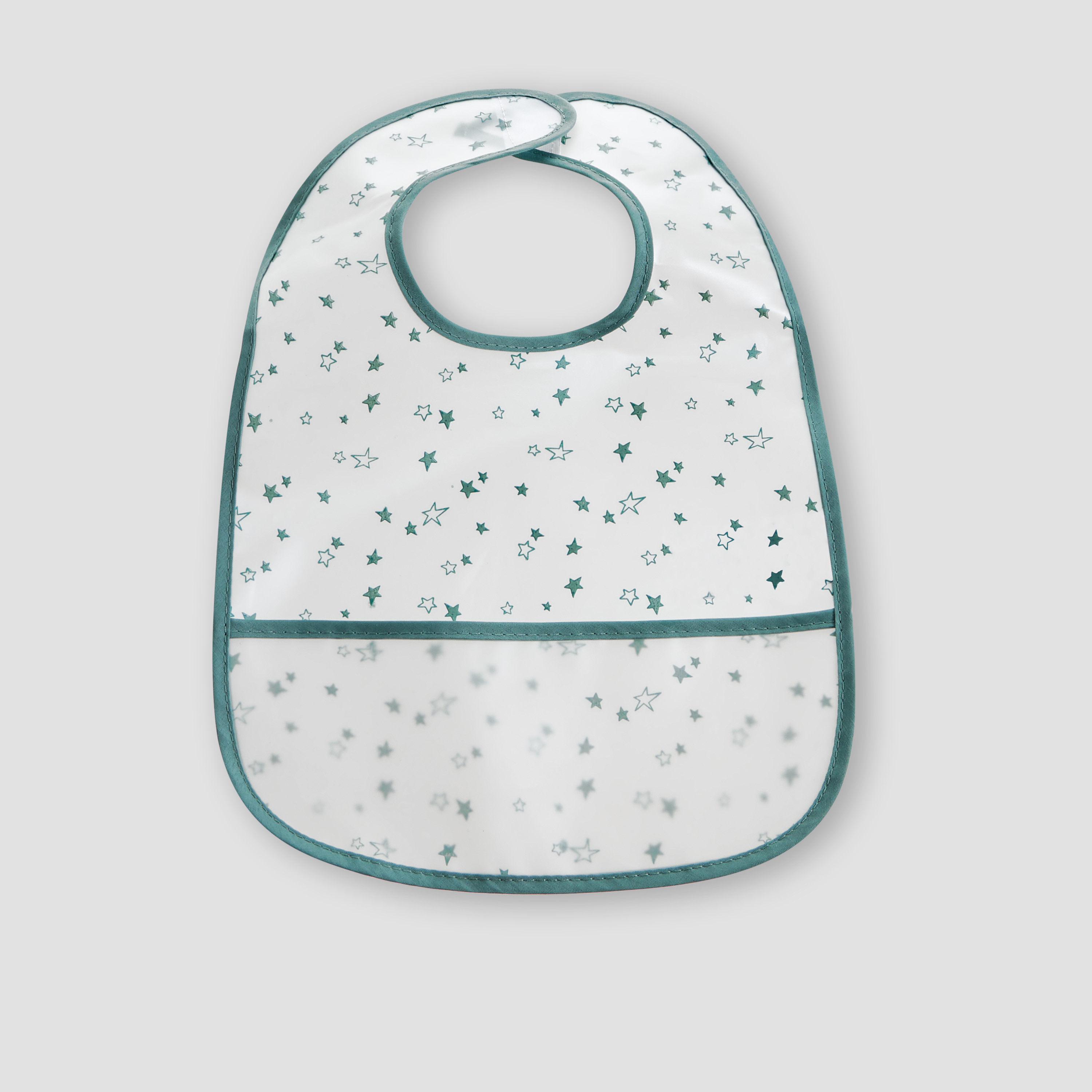 Juniors Printed Bib with Hook and Loop Closure - Set of 3-baby-feeding-bibs-image-2