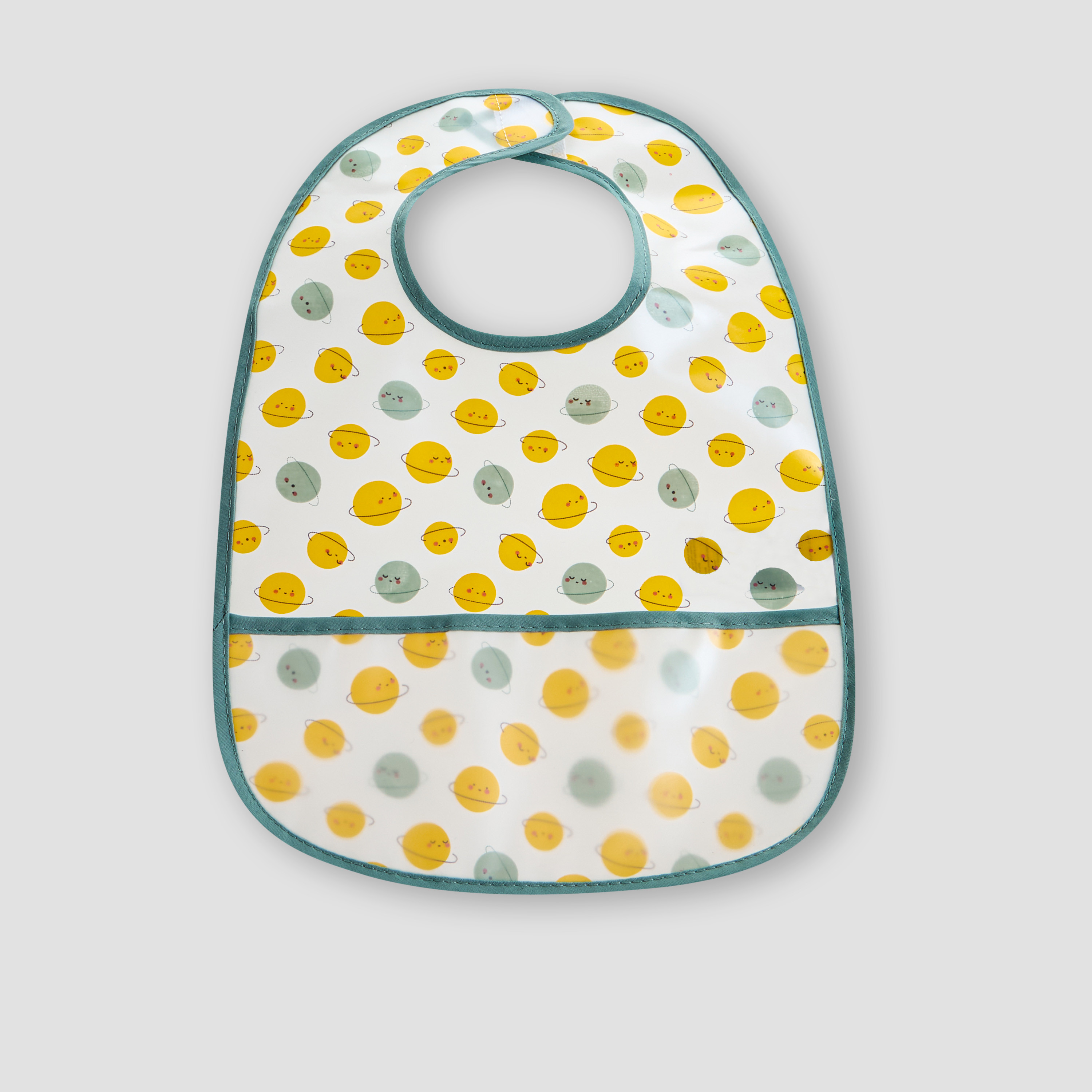 Juniors Printed Bib with Hook and Loop Closure - Set of 3-baby-feeding-bibs-image-3