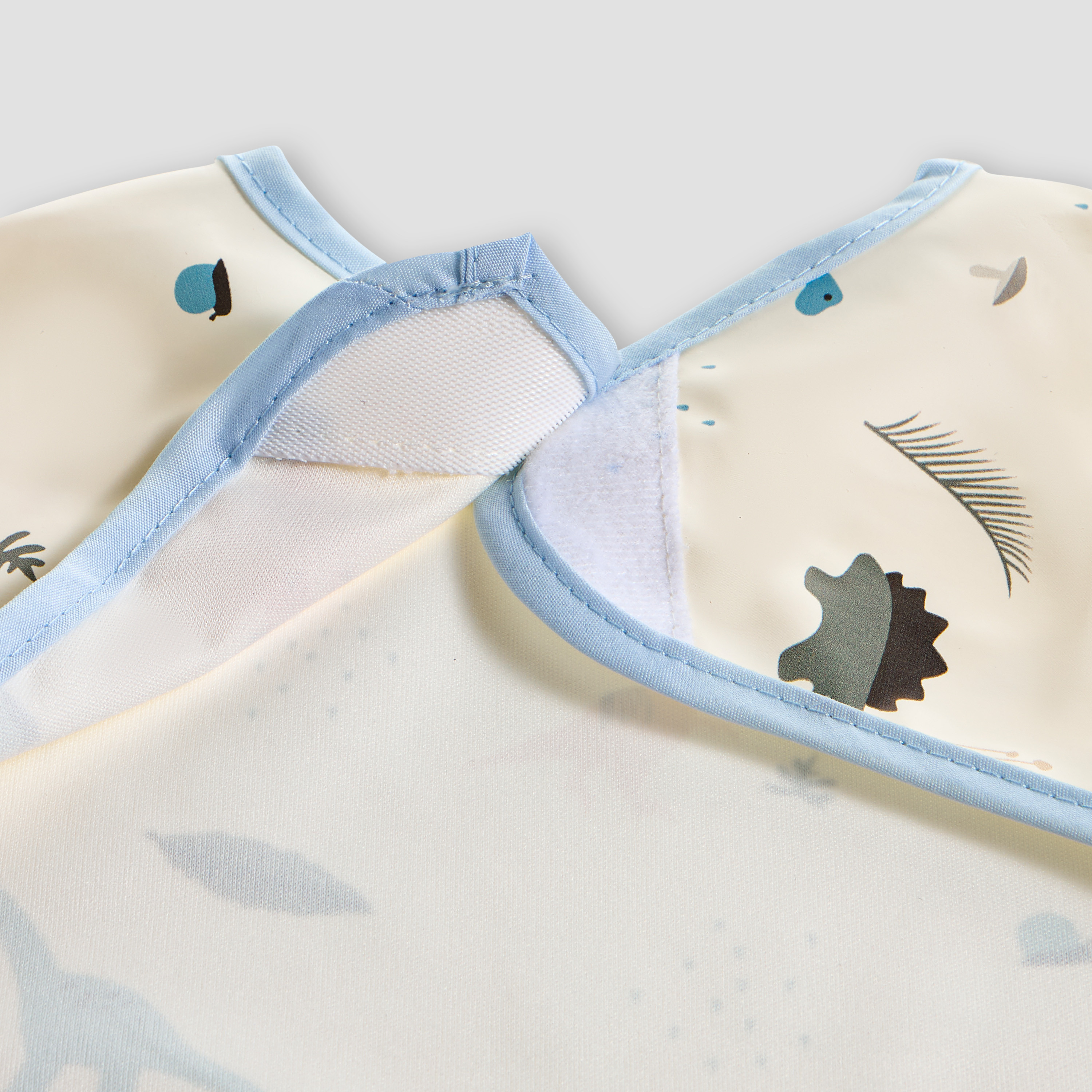 Juniors Printed Waterproof Apron Bib-baby-feeding-bibs-image-6
