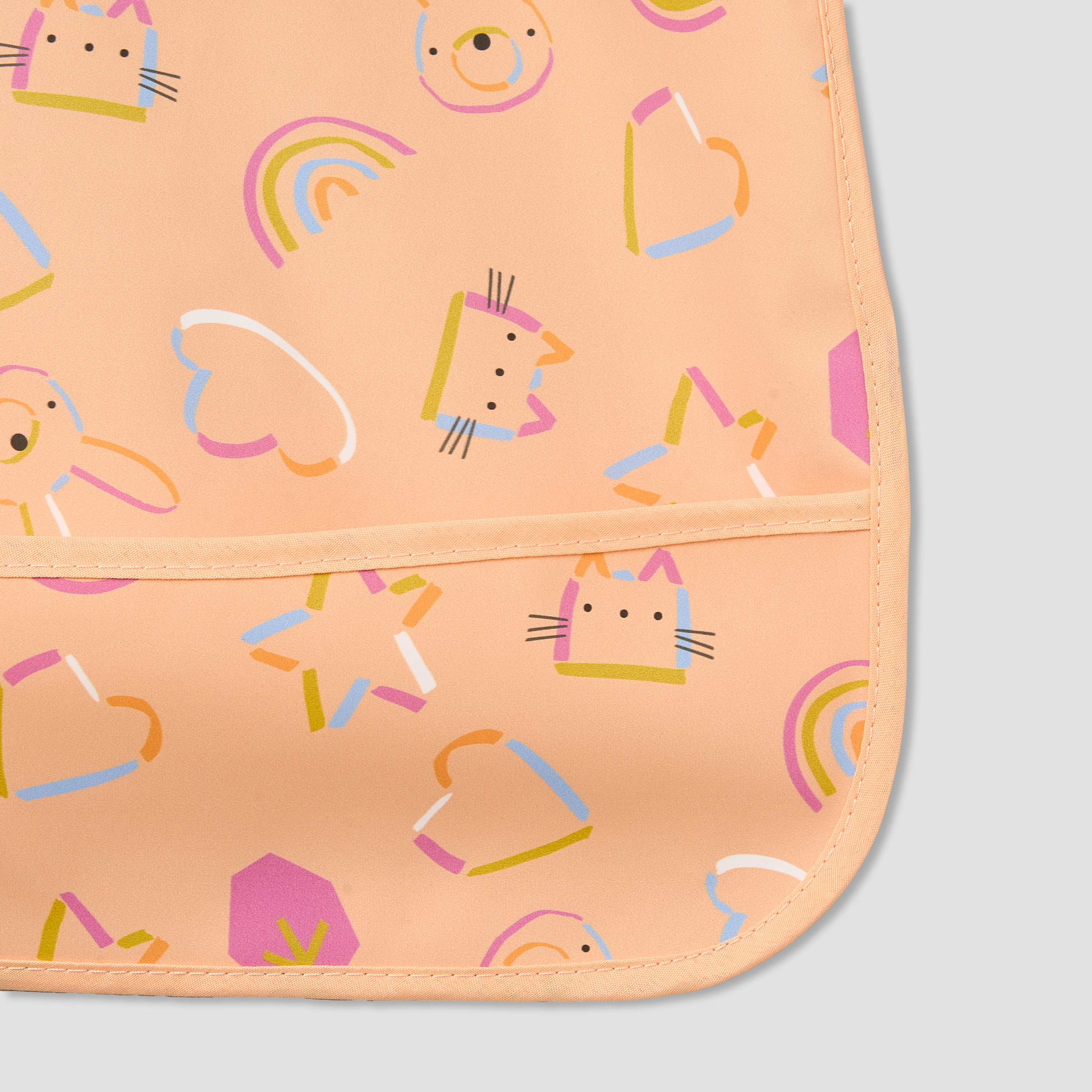 Juniors Baby Bib with Cute Print-baby-feeding-bibs-image-4