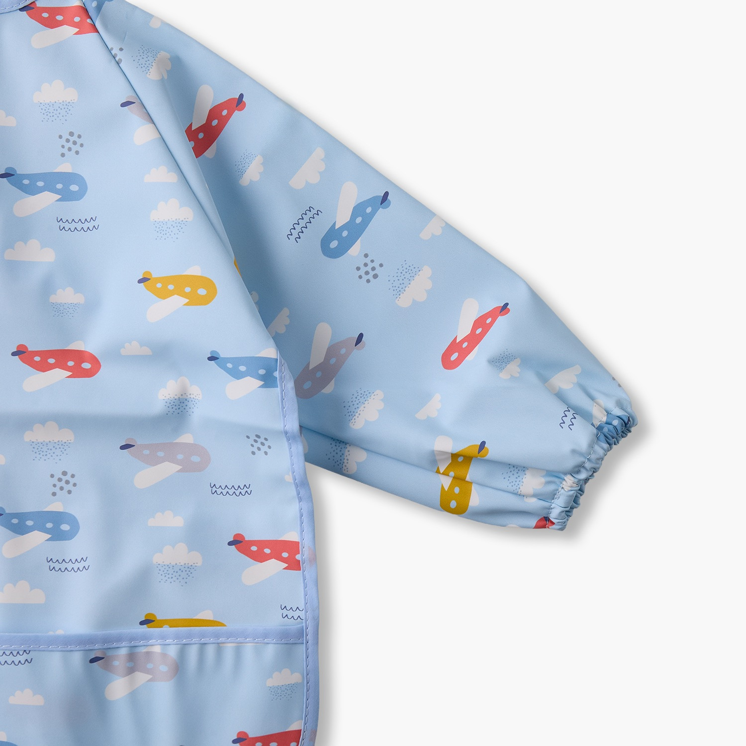 مريلة إطعام جونيورز بطبعة طائرة-baby-feeding-bibs-image-5