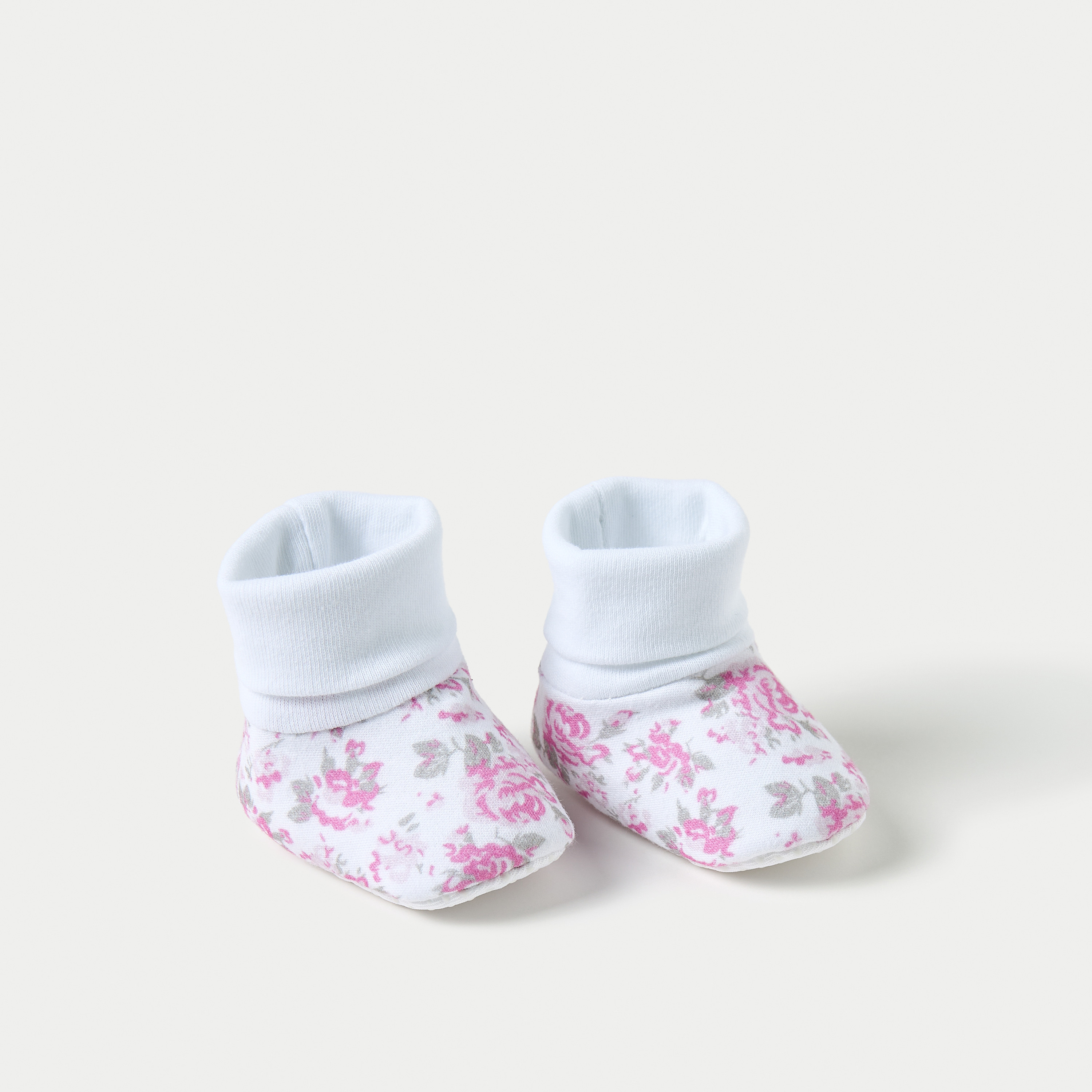 أبوات بطبعات من جونيورز - طقم 3 أزواج-baby-girls-shoes-booties-image-4