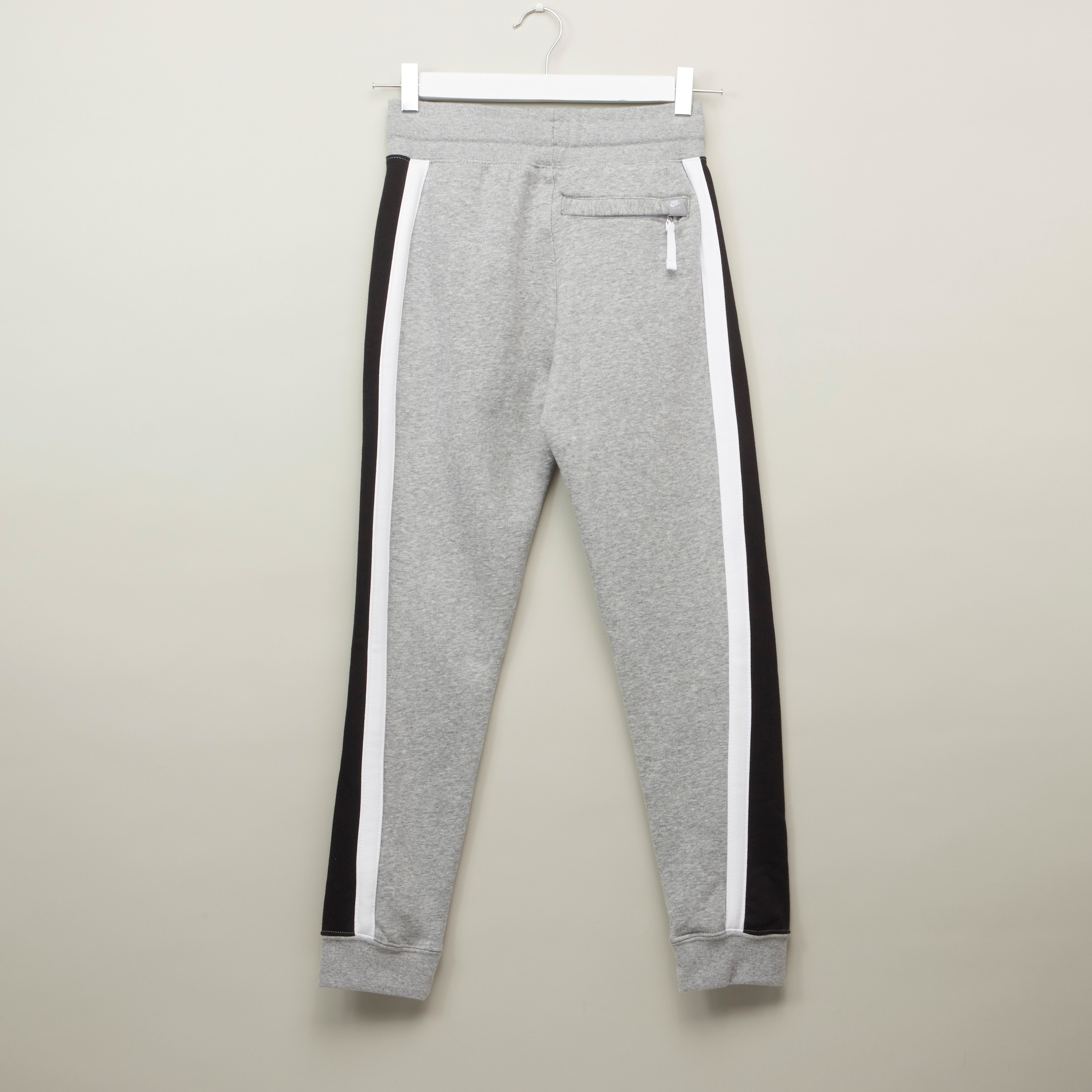 Nike tape best sale track pants grey