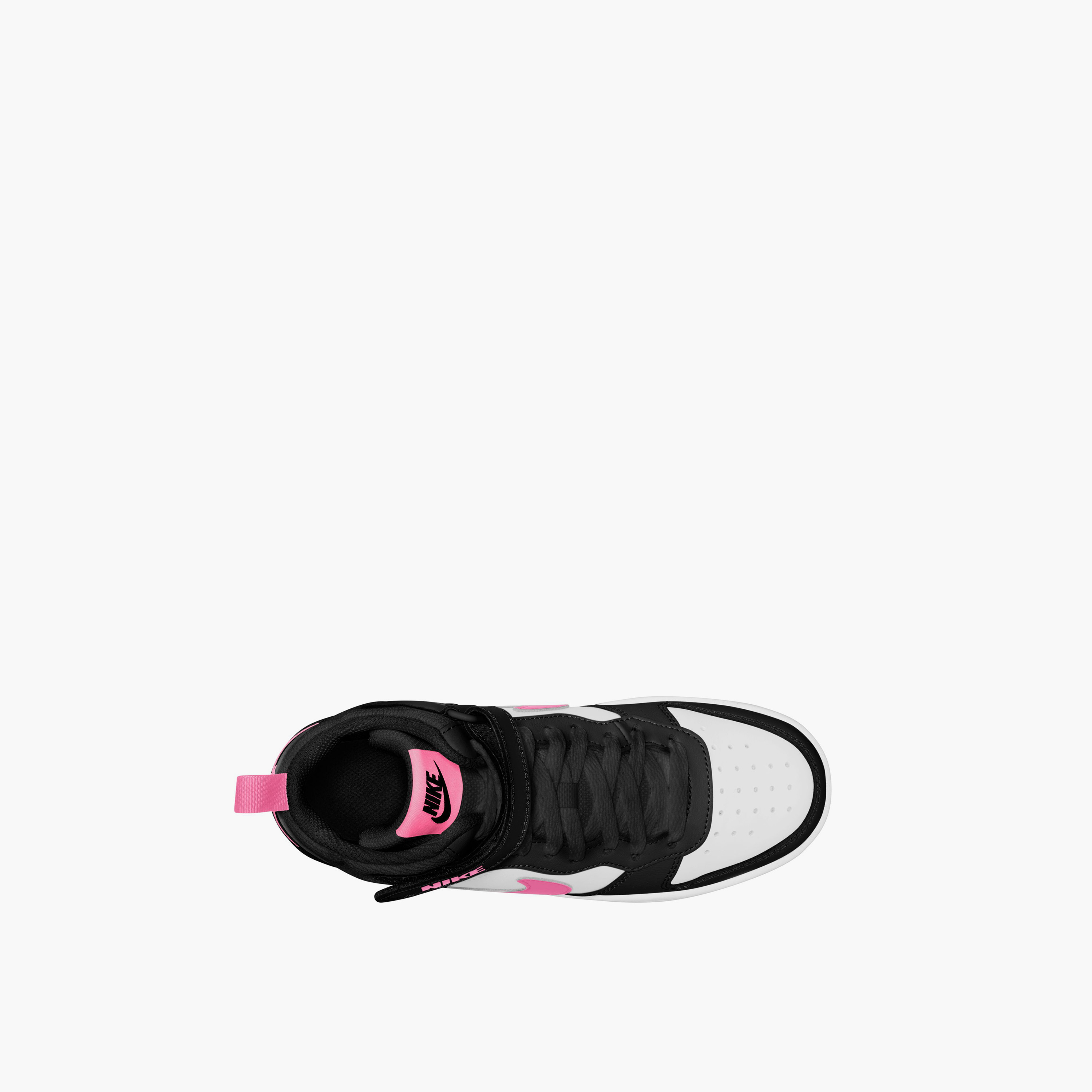 Nike Girls Court Borough Mid 2 Lace-Up Sneakers NKCD7782 | OE-girls-shoes-sneakers-image-11