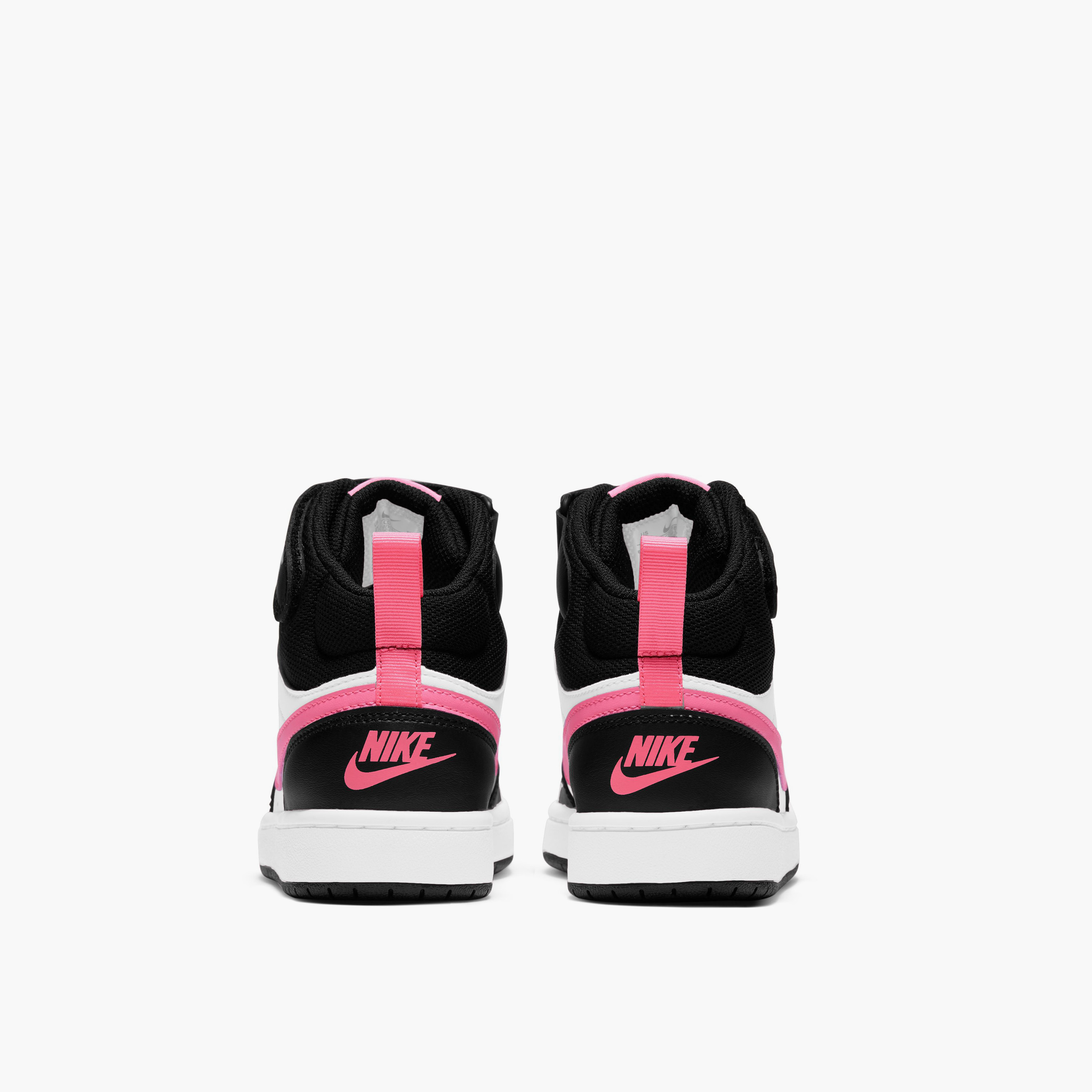 Nike Girls Court Borough Mid 2 Lace-Up Sneakers NKCD7782 | OE-girls-shoes-sneakers-image-6