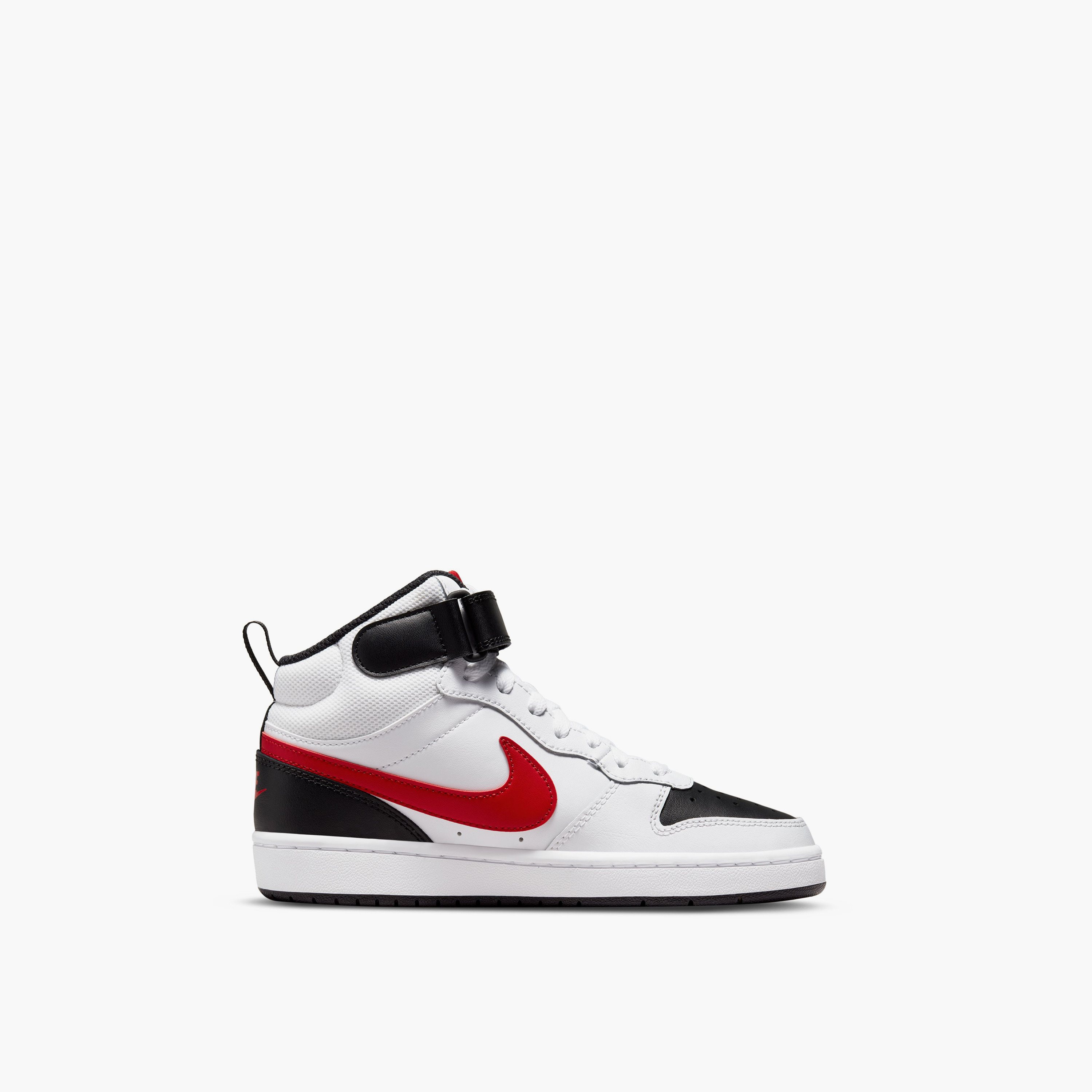 Nike Boys Court Borough Mid 2 Lace-Up Sneakers NKCD7782 | OE-sports-boys-shoes-image-4