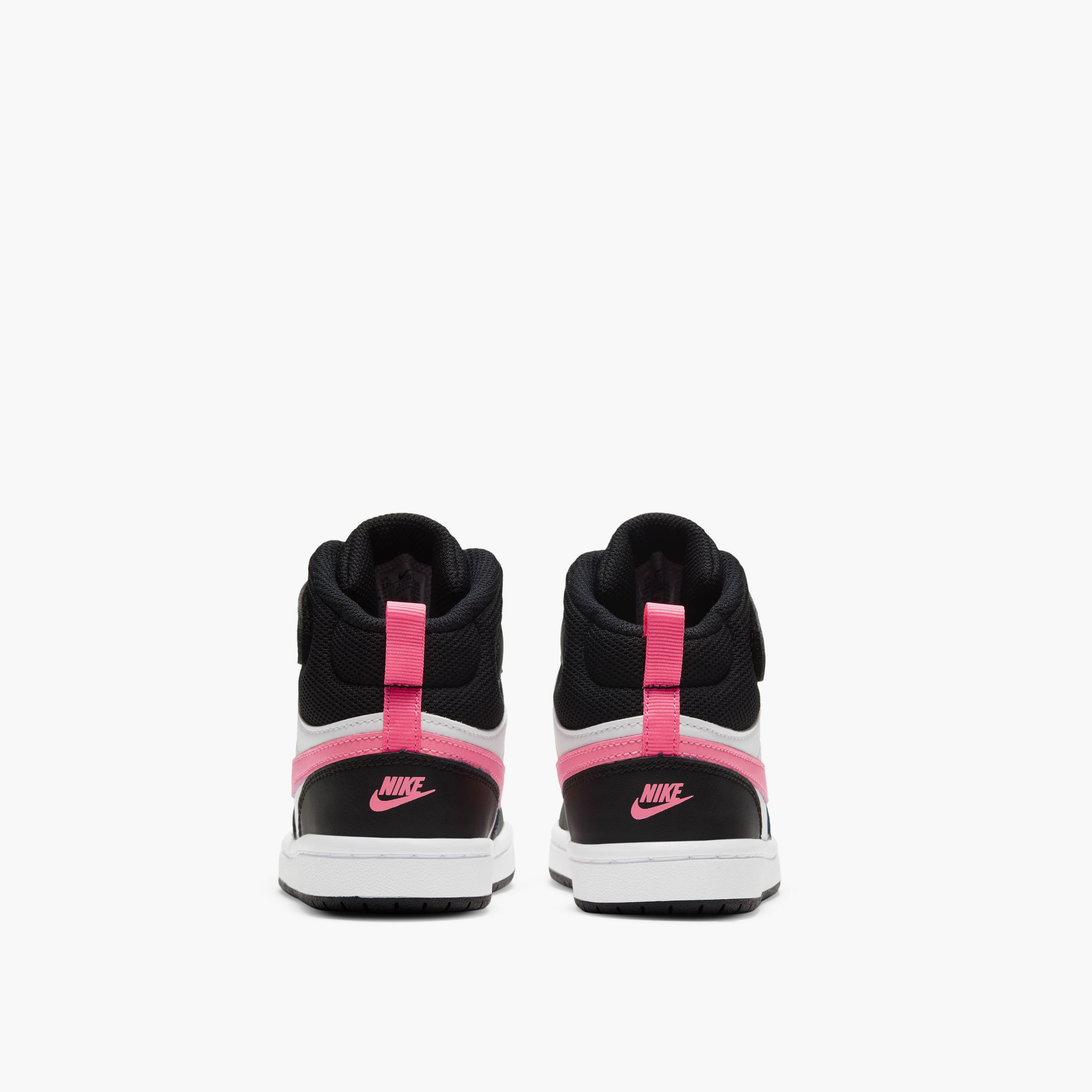 Nike Girls Court Borough Mid 2 Lace-Up Sneakers NKCD7783 | OE-girls-shoes-sneakers-image-6