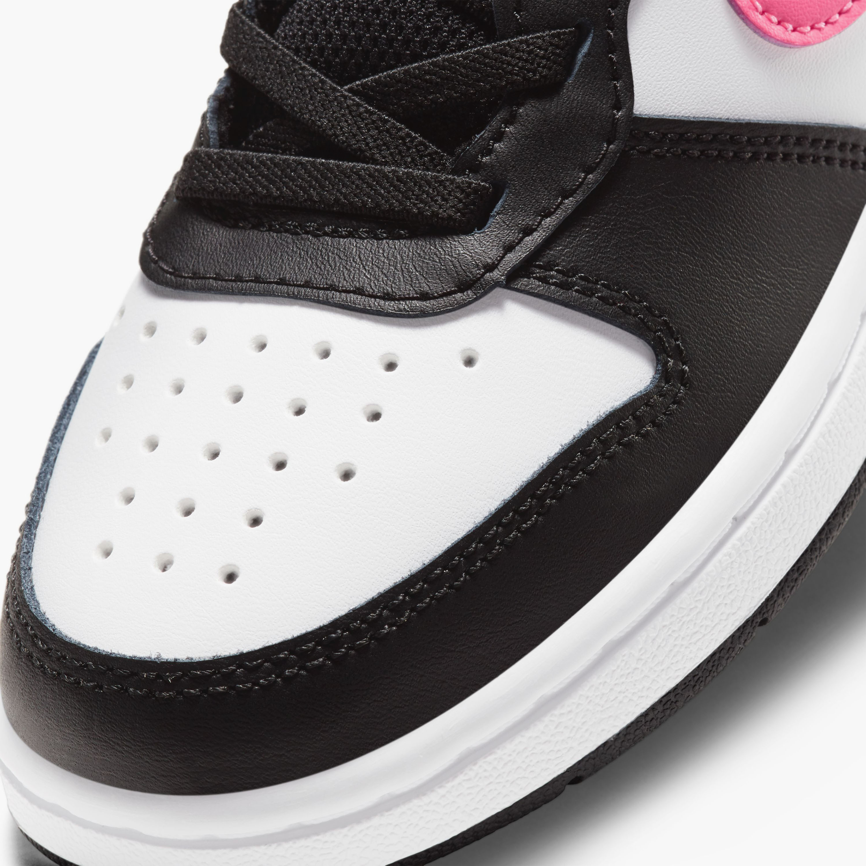 Nike Girls Court Borough Mid 2 Lace-Up Sneakers NKCD7783 | OE-girls-shoes-sneakers-image-8