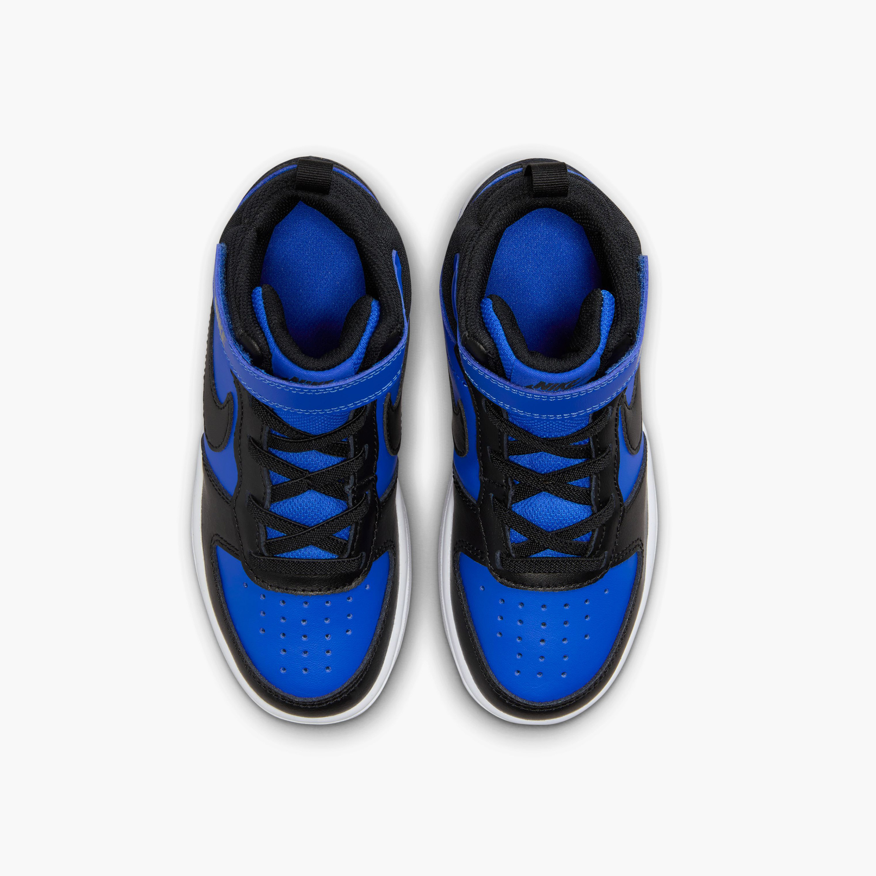Nike Boys Court Borough Mid 2 Lace-Up Lightweight Shoes-boys-shoes-sneakers-image-5
