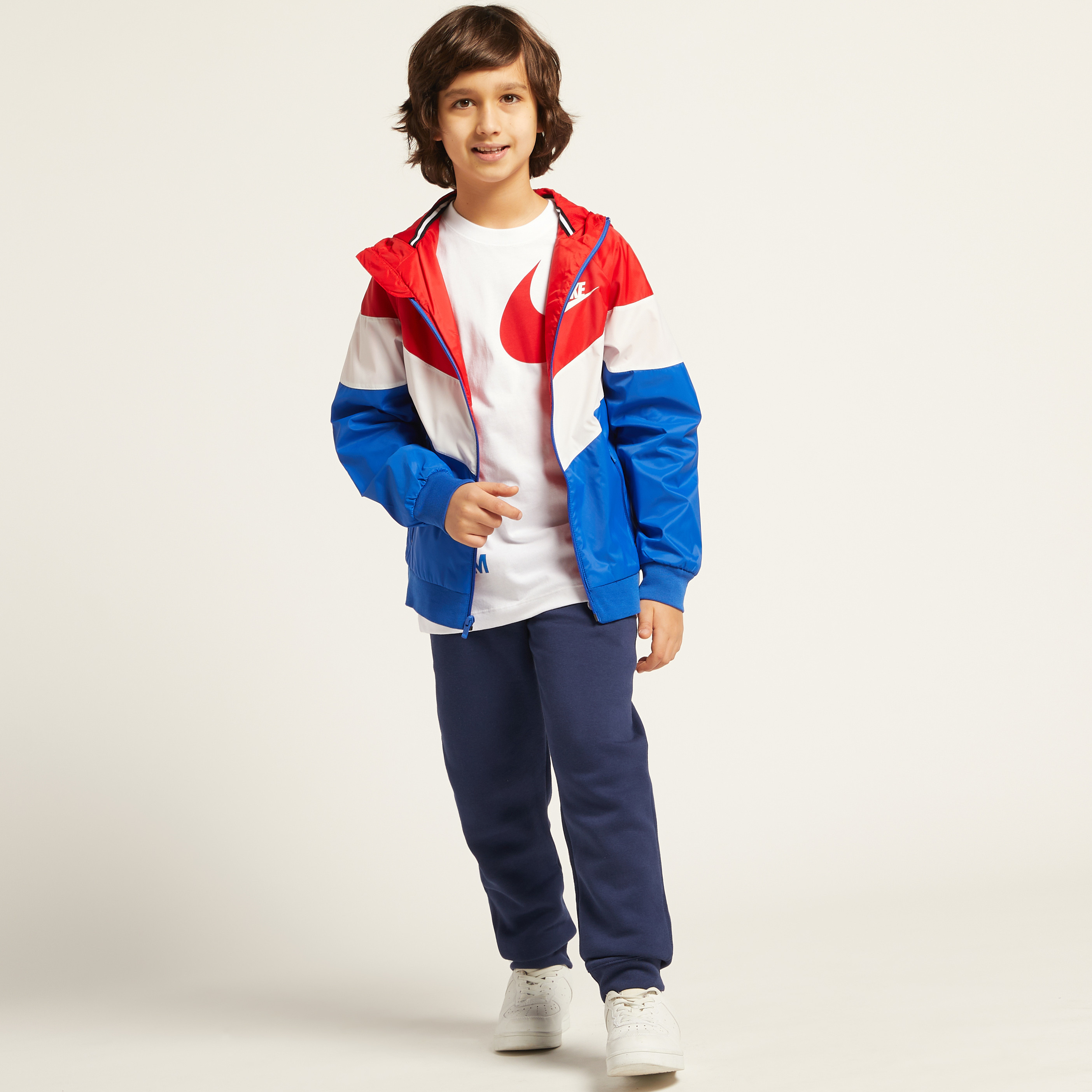 Boys blue nike jacket hotsell