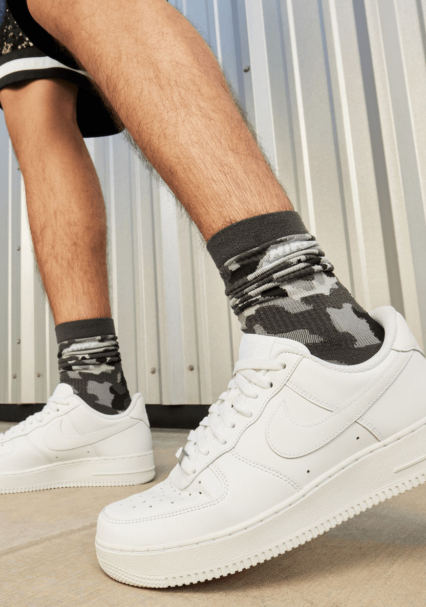 Shop Nike Men's AIR FORCE '07 LE Lace-Up Sneakers NKCW2288-111