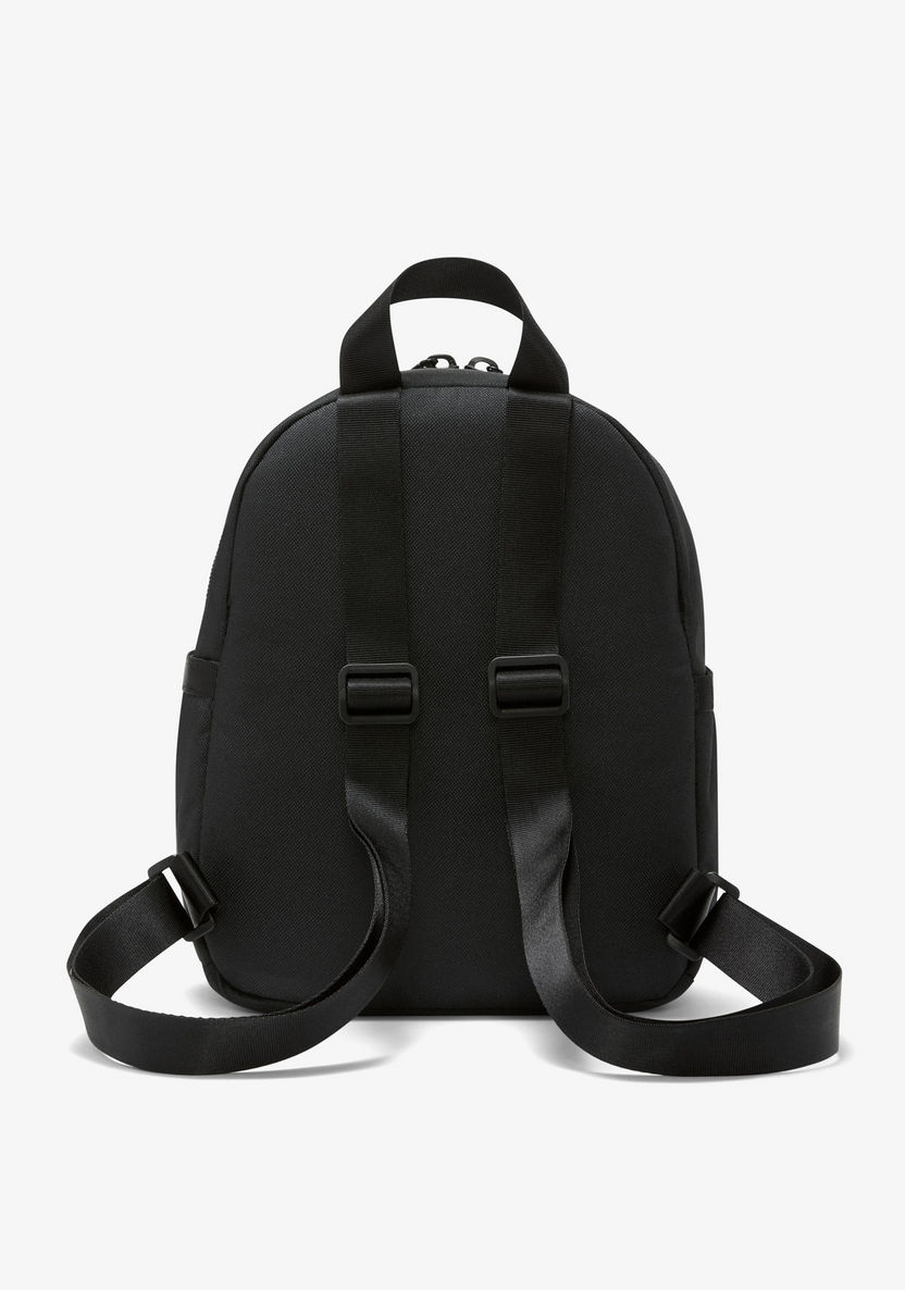 Shop Nike Logo Print Backpack With Adjustable Straps And Zip Closure shop-nike-logo-print-backpack-with-adjustable-straps-and-zip-closure