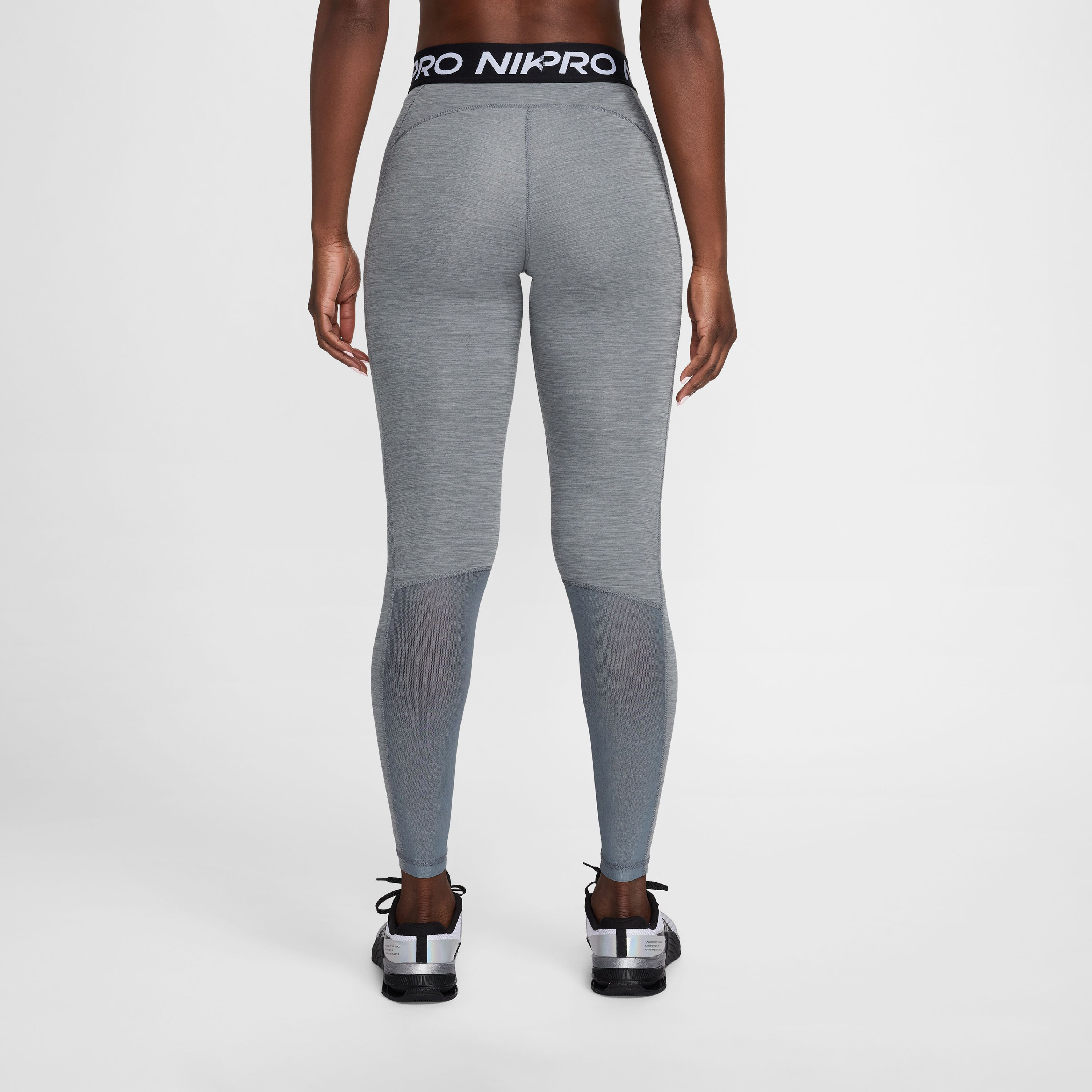 نايكي- بنطال رياضي نسائي برو متوسط ​​الارتفاع بألواح شبكية، NKCZ9779 | OE-women-clothing-bottoms-leggings-image-14