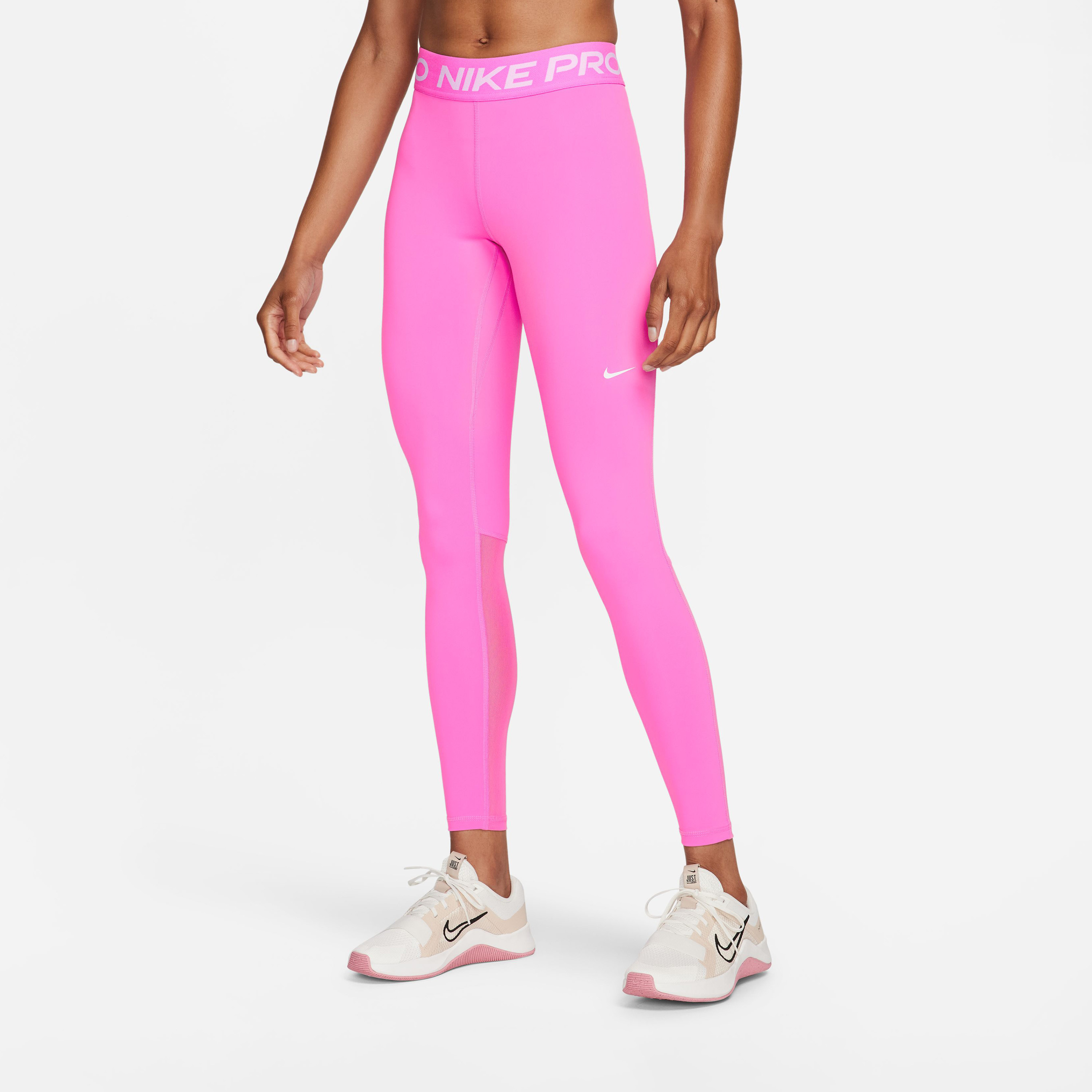 نايكي- بنطال رياضي نسائي برو متوسط ​​الارتفاع بألواح شبكية، NKCZ9779 | OE-women-clothing-bottoms-leggings-image-20
