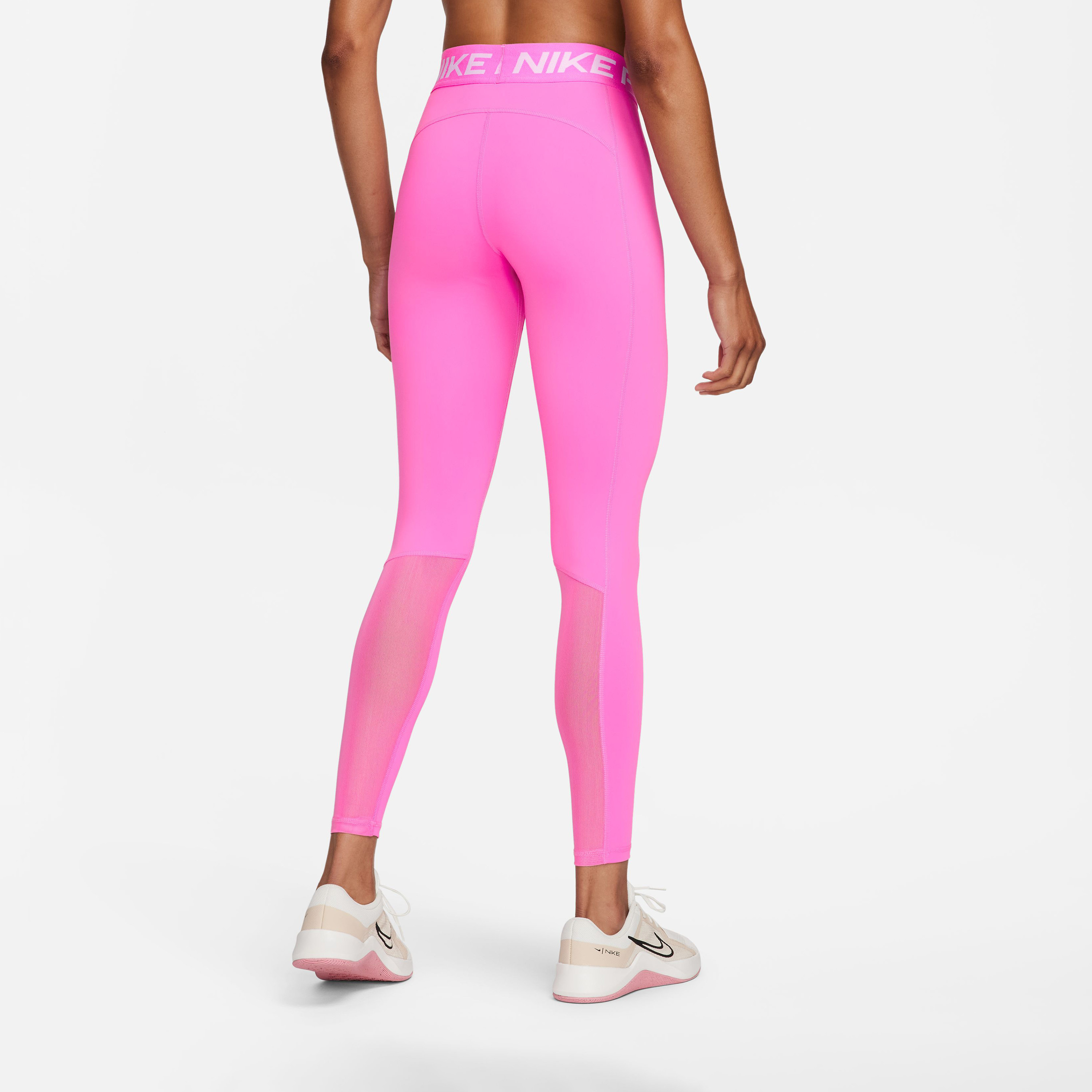 نايكي- بنطال رياضي نسائي برو متوسط ​​الارتفاع بألواح شبكية، NKCZ9779 | OE-women-clothing-bottoms-leggings-image-22