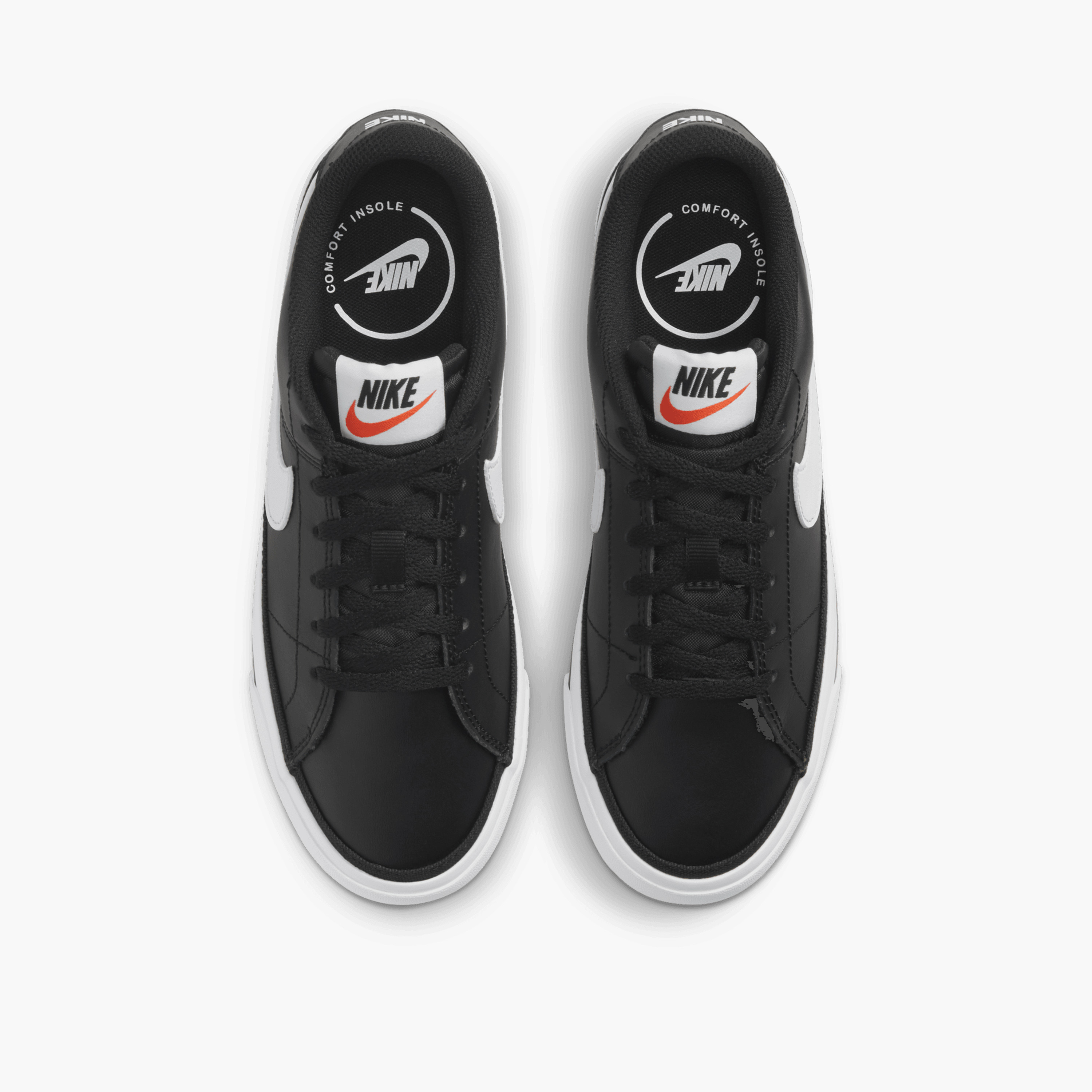Nike Kids Court Legacy Lace-Up Sneakers DA5380 | OE-girls-shoes-sneakers-image-4
