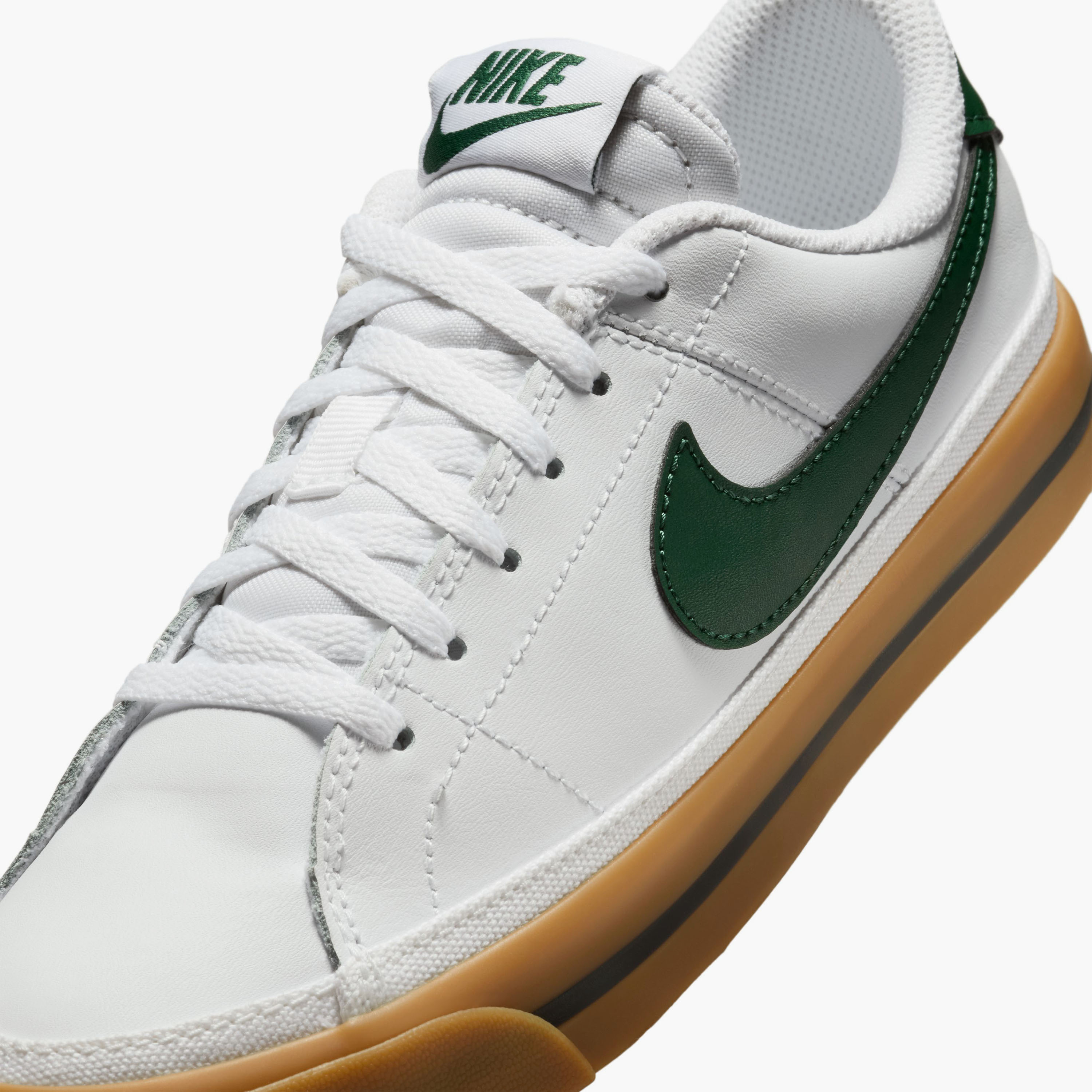 Nike Kids Court Legacy Lace-Up Sneakers DA5380 | OE-girls-shoes-sneakers-image-24