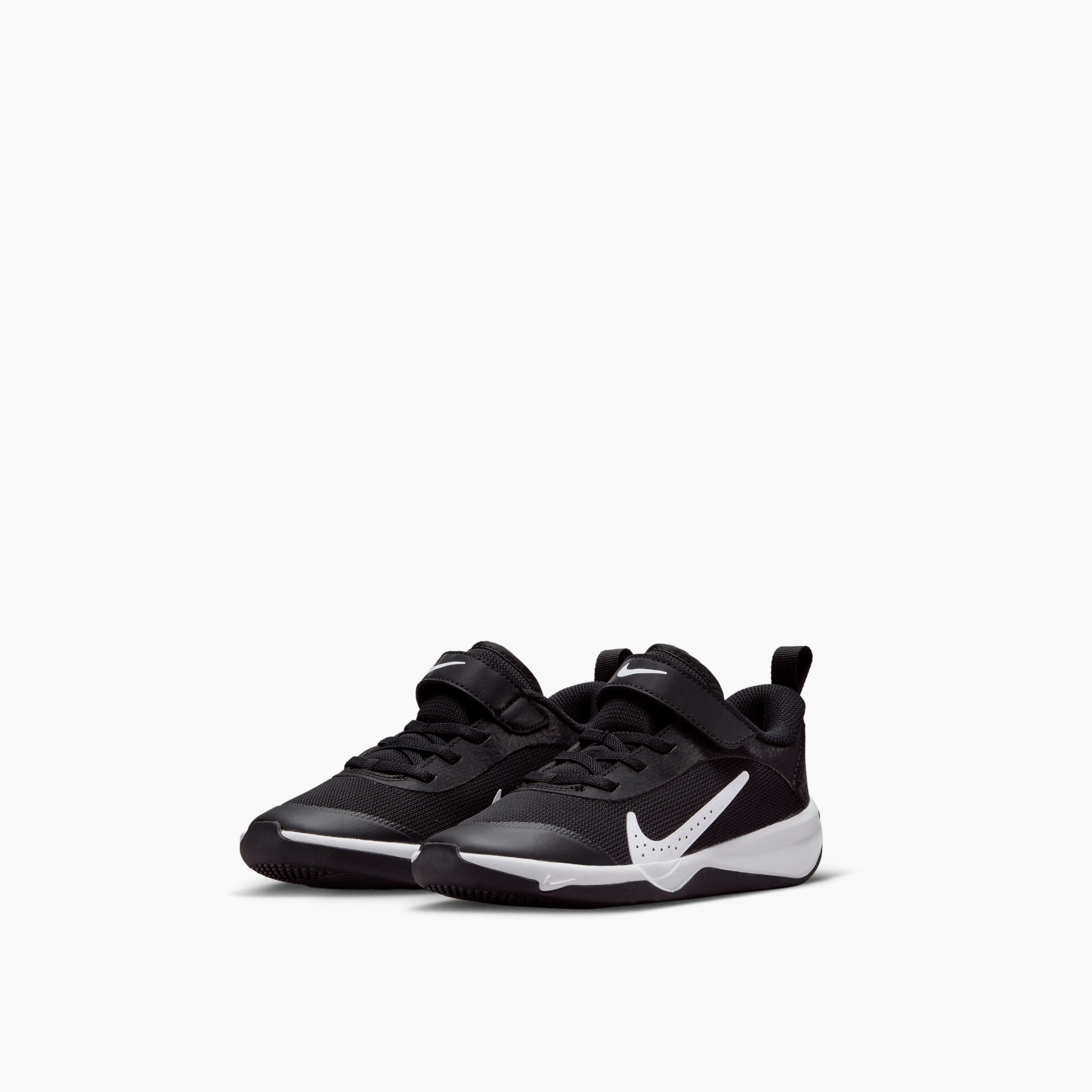 Nike Kids Omni Multi-Court Lace-Up Running Shoes NKDM9026 | OE-girls-shoes-sneakers-image-3