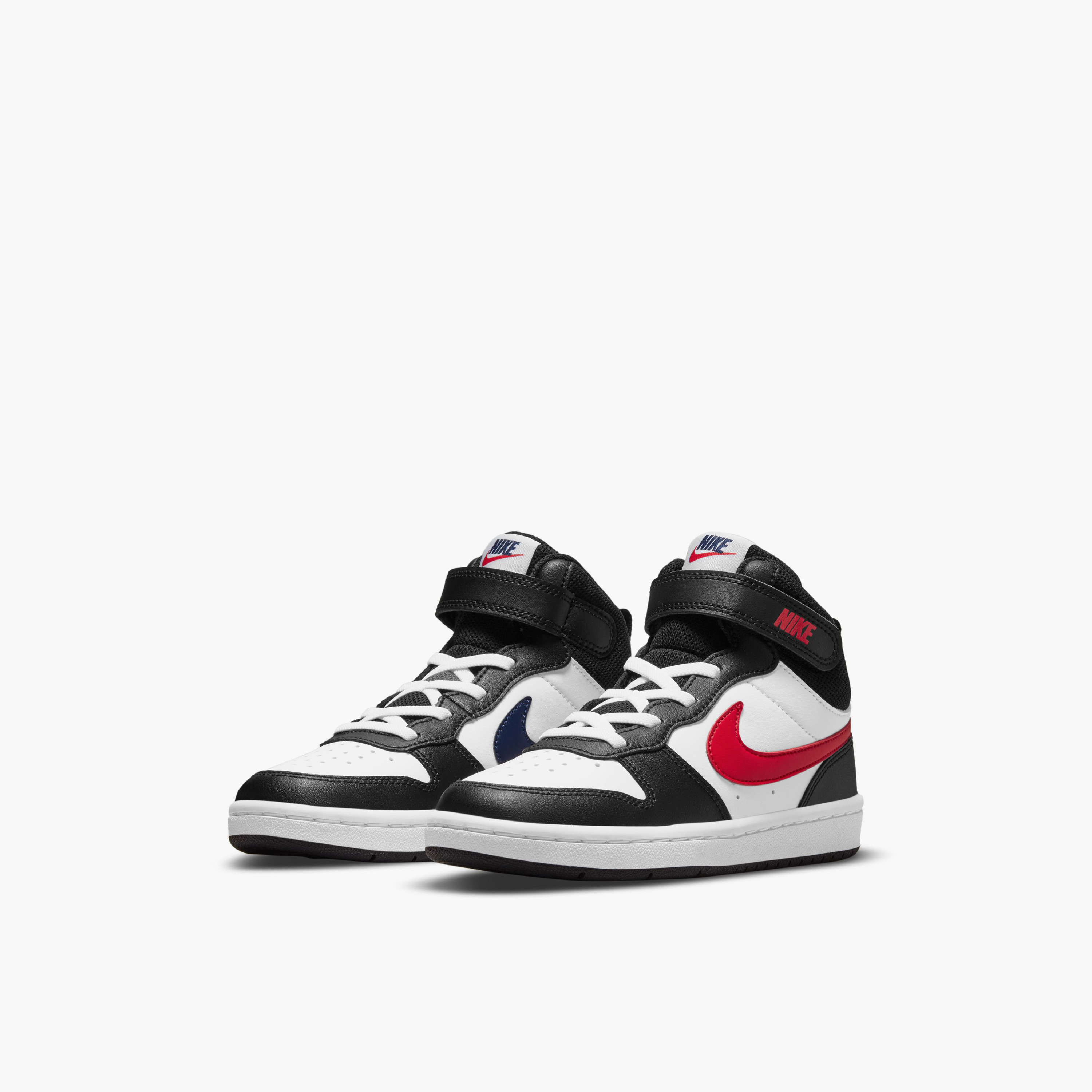 Nike Boys Court Borough Mid 2 BPV 1 Hook & Loop Sneakers-boys-shoes-sneakers-image-3