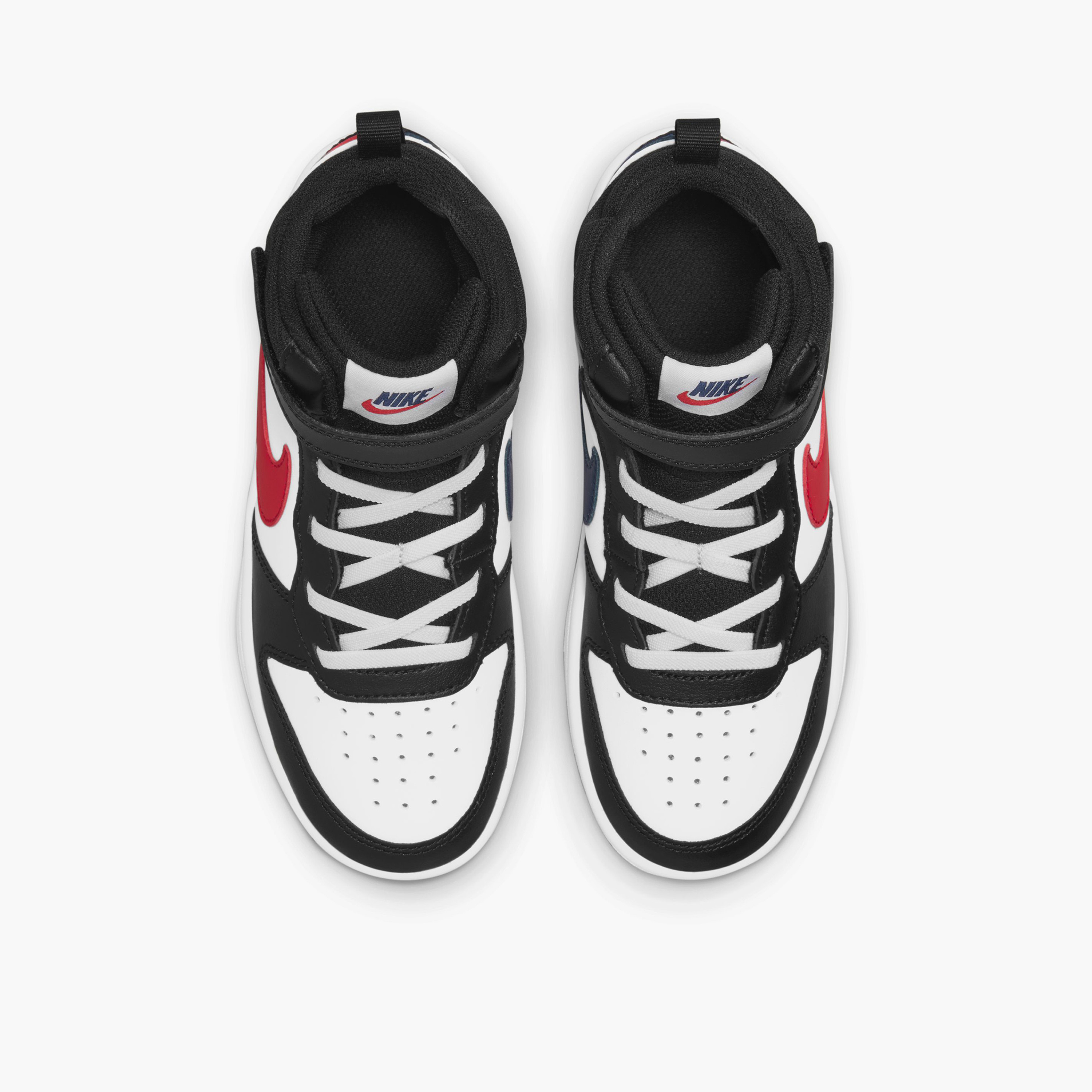 Nike Boys Court Borough Mid 2 BPV 1 Hook & Loop Sneakers-boys-shoes-sneakers-image-4