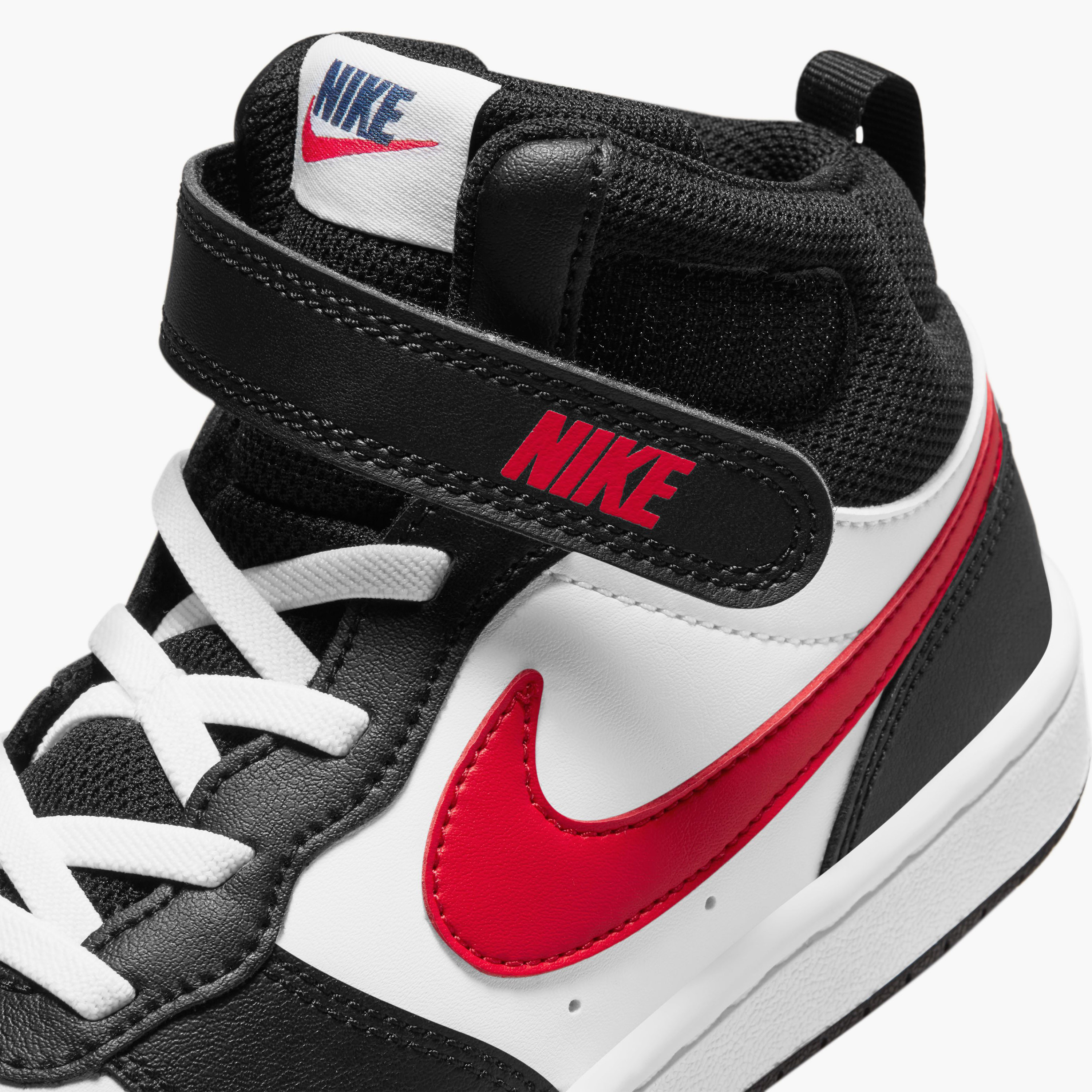 Nike Boys Court Borough Mid 2 BPV 1 Hook & Loop Sneakers-boys-shoes-sneakers-image-7