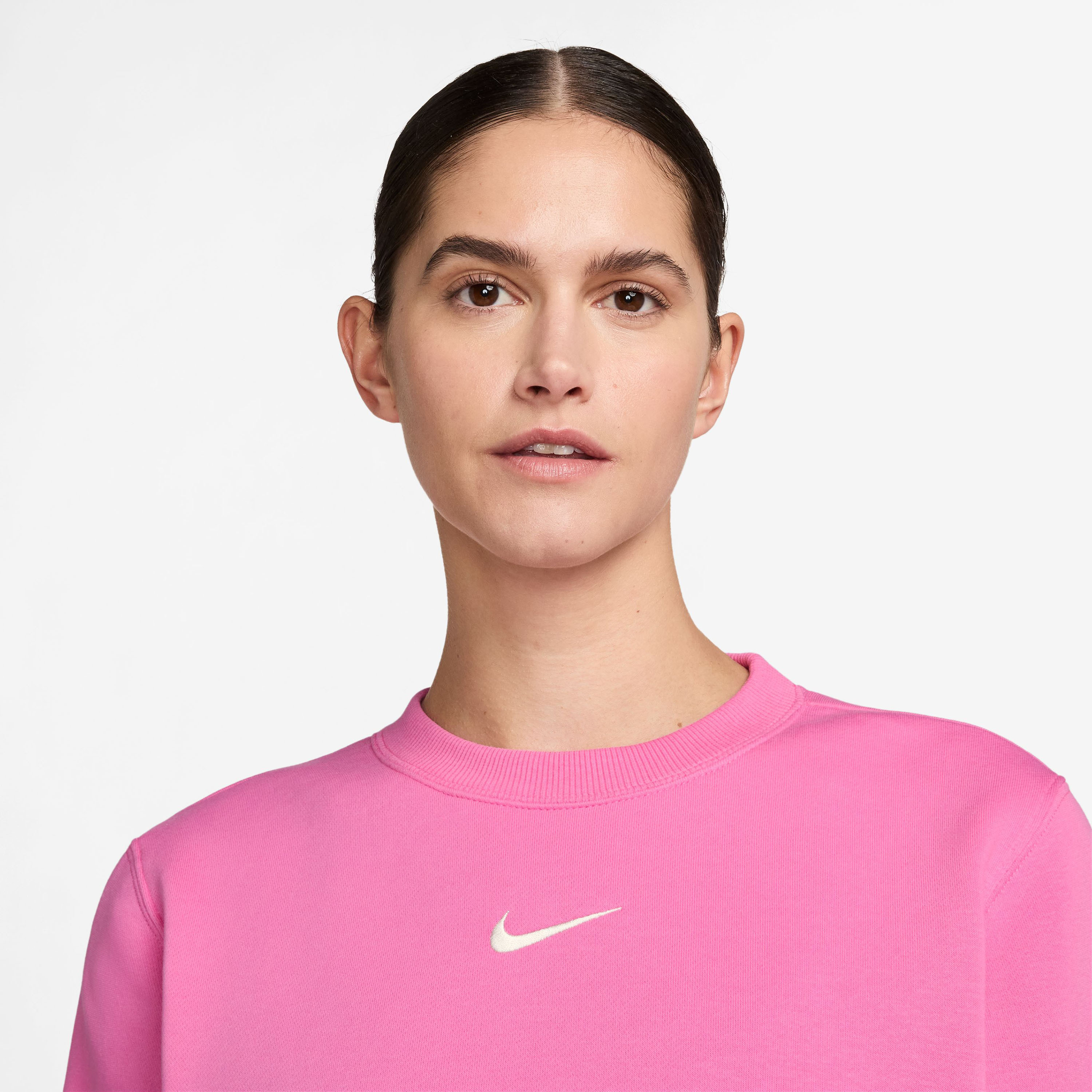 نايكي- سويت شيرت رياضي نسائي من فينيكس فليس بياقة دائرية NKDQ5751 | OE-women-clothing-hoodiesandsweatshirts-sweatshirts-image-3