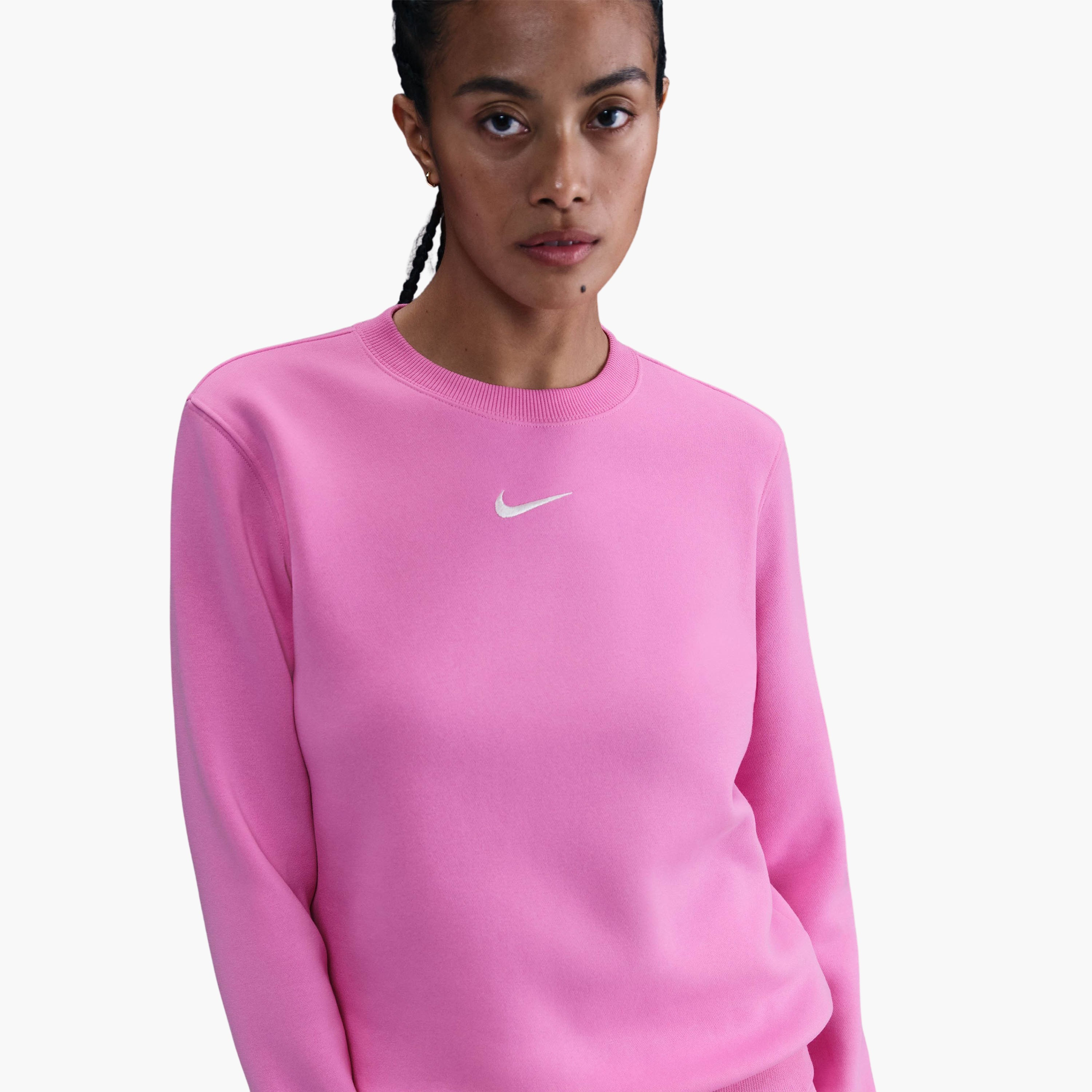 نايكي- سويت شيرت رياضي نسائي من فينيكس فليس بياقة دائرية NKDQ5751 | OE-women-clothing-hoodiesandsweatshirts-sweatshirts-image-4
