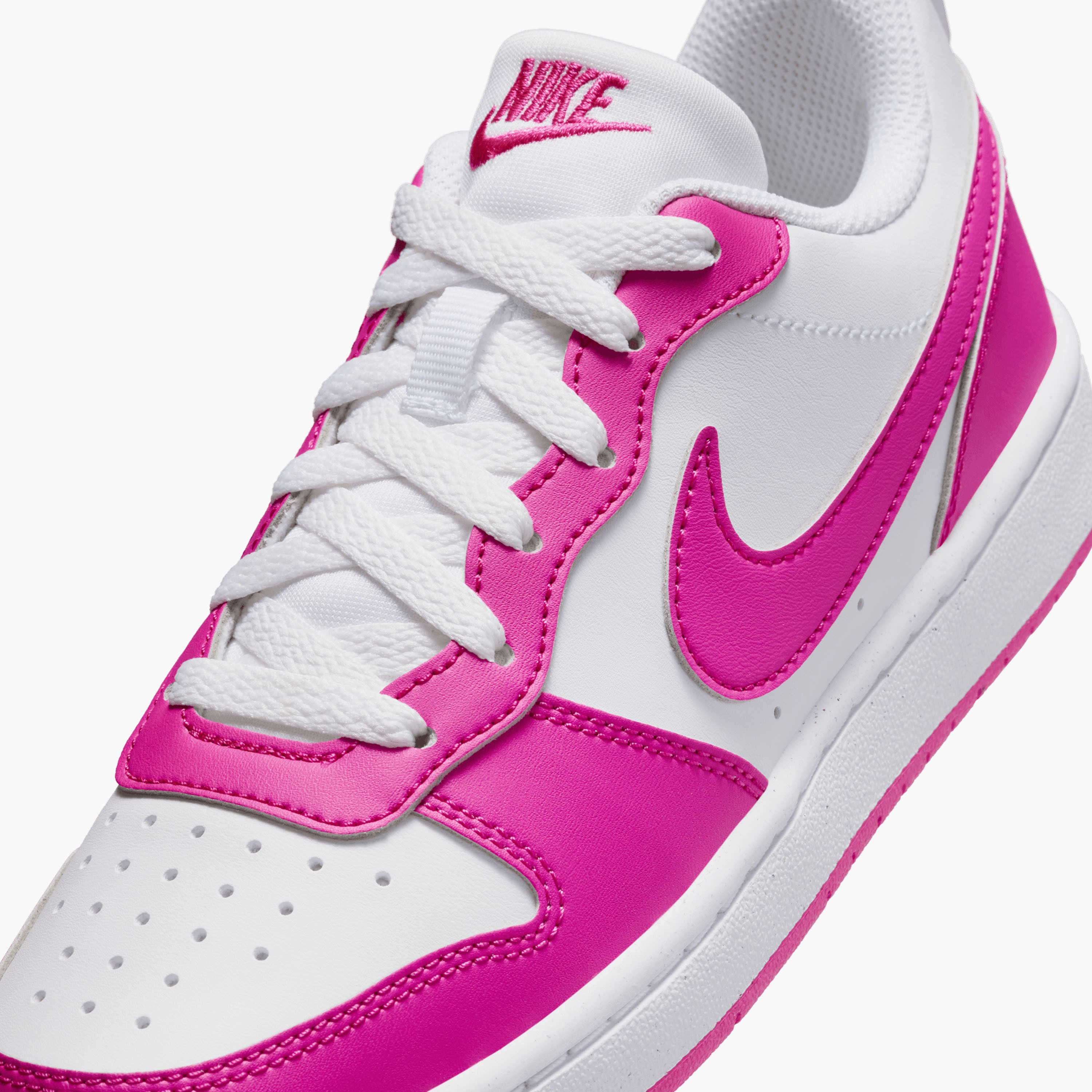 Nike Court Borough Low Recraft Lace-Up Sneakers DV5456 | OE-girls-shoes-sneakers-image-7