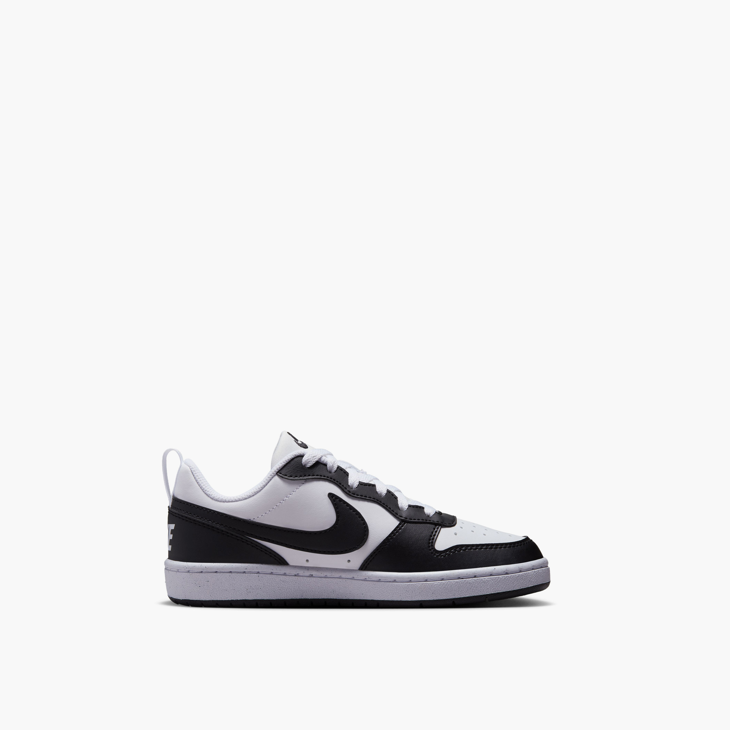 Nike Boys Court Borough Low Recraft Lace-Up Sneakers NKDV5456 | OE-sports-boys-shoes-image-4