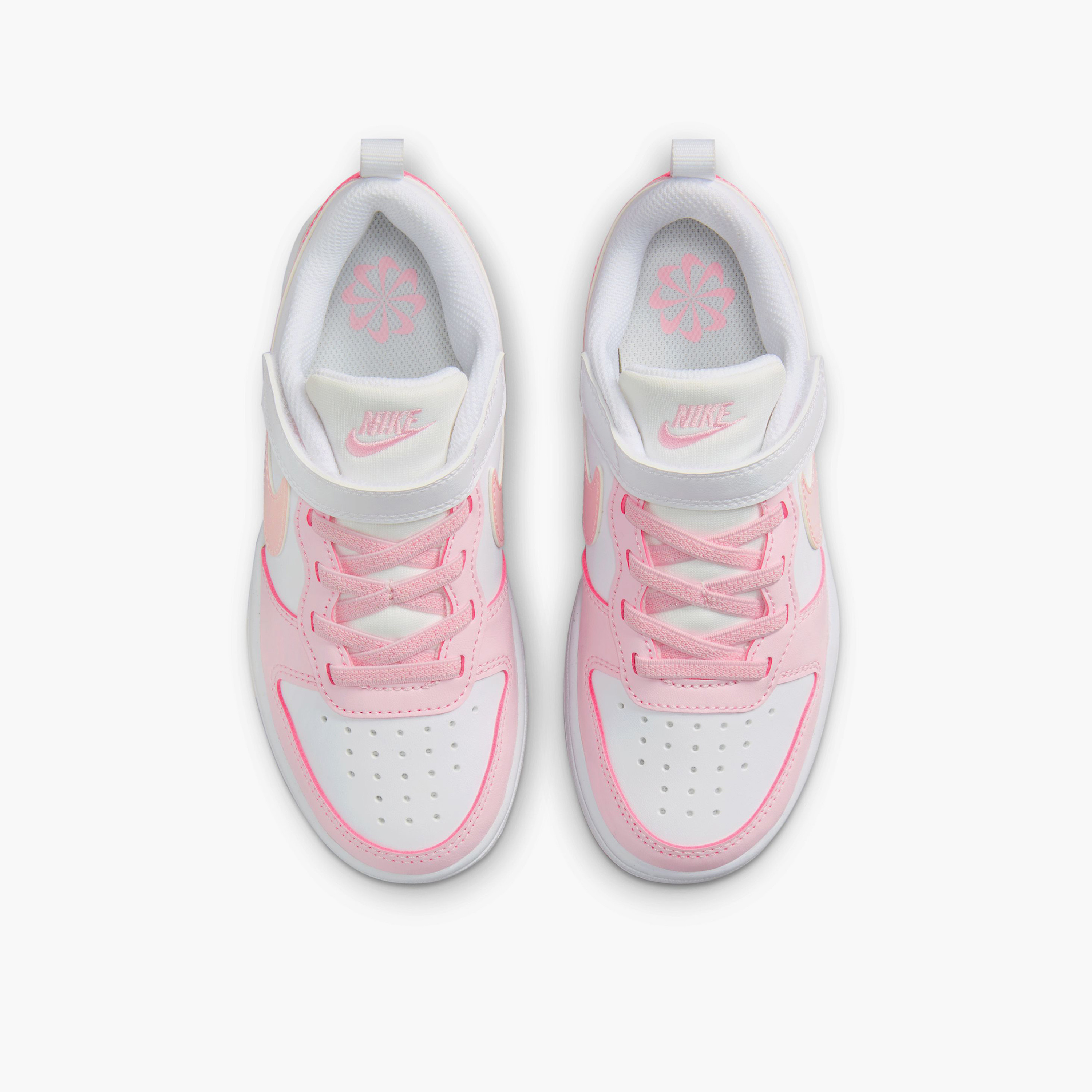 حذاء سنيكرز للأطفال نايك Court Borough Low Recraft BPV بإغلاق لاصق-girls-shoes-sneakers-image-4