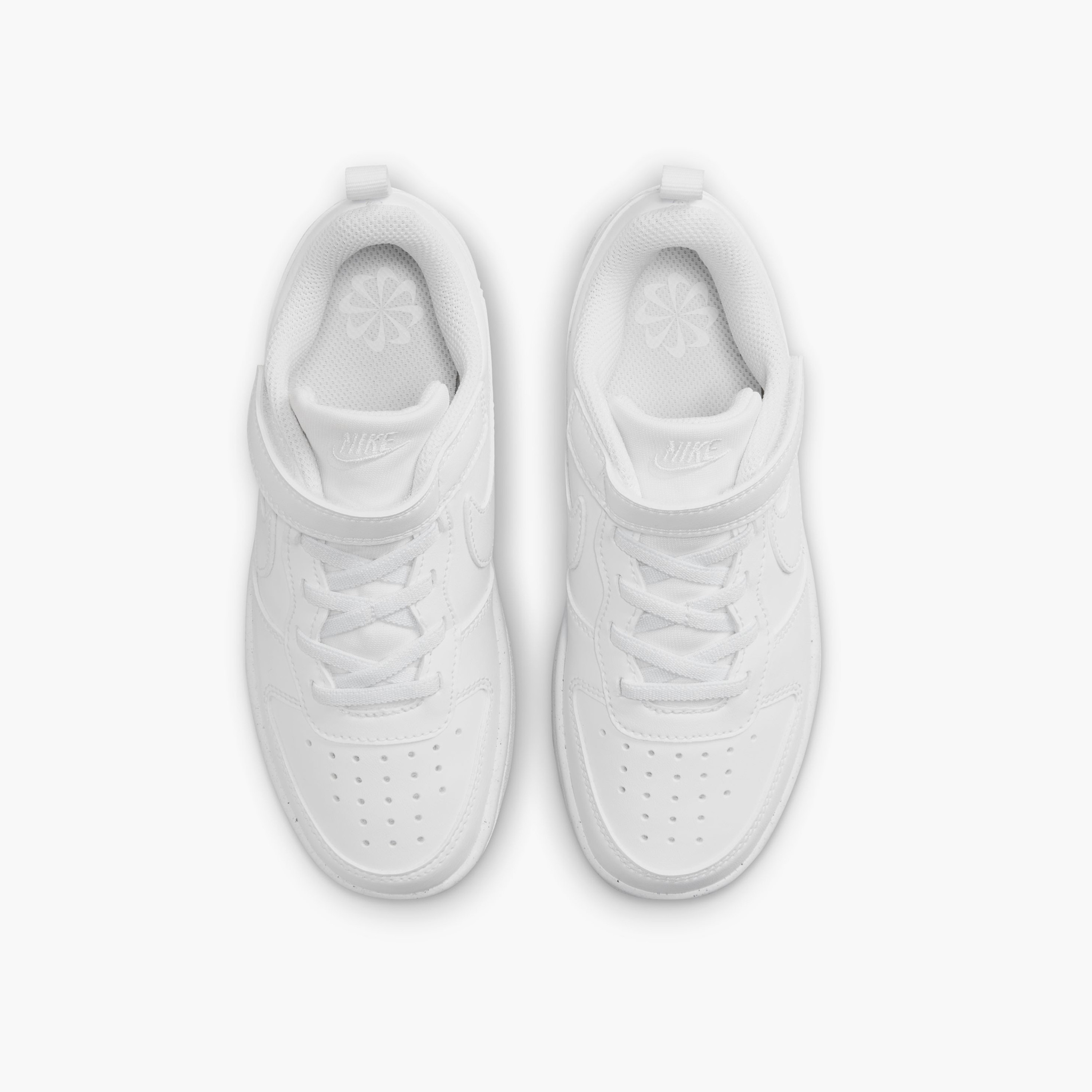 Nike Boys Court Borough Low Recraft Lace-Up Sneakers NKDV5457 | OE-sports-boys-shoes-image-5