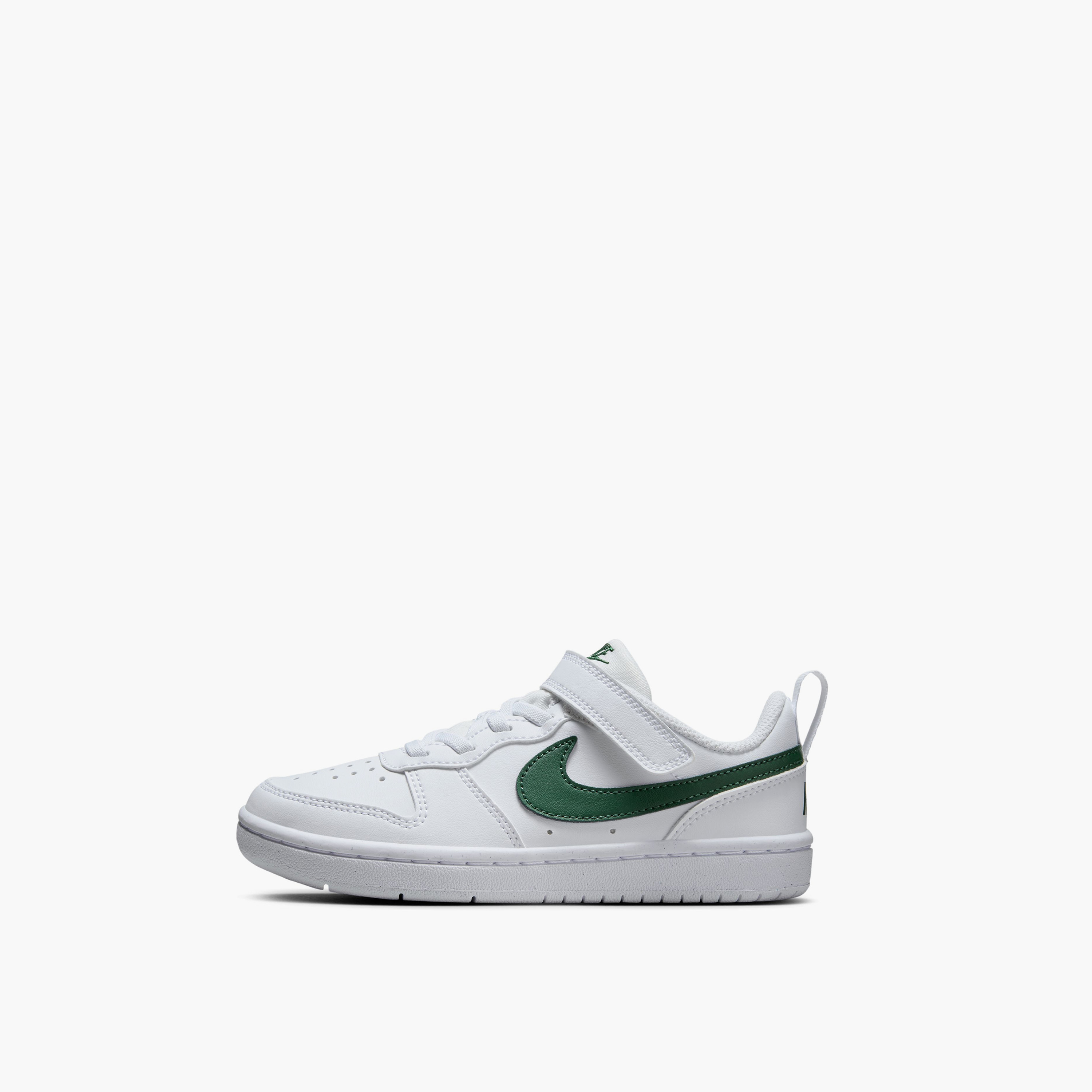 Nike Boys Court Borough Low Recraft Lace-Up Sneakers NKDV5457 | OE-sports-boys-shoes-image-1