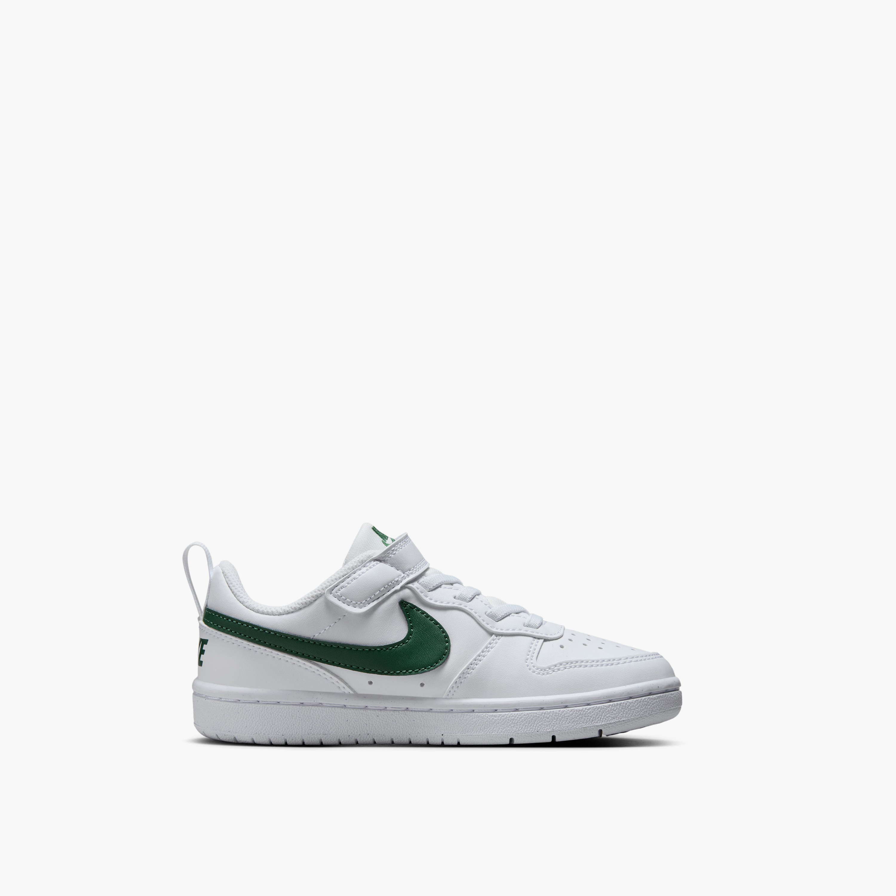 Nike Boys Court Borough Low Recraft Lace-Up Sneakers NKDV5457 | OE-sports-boys-shoes-image-4