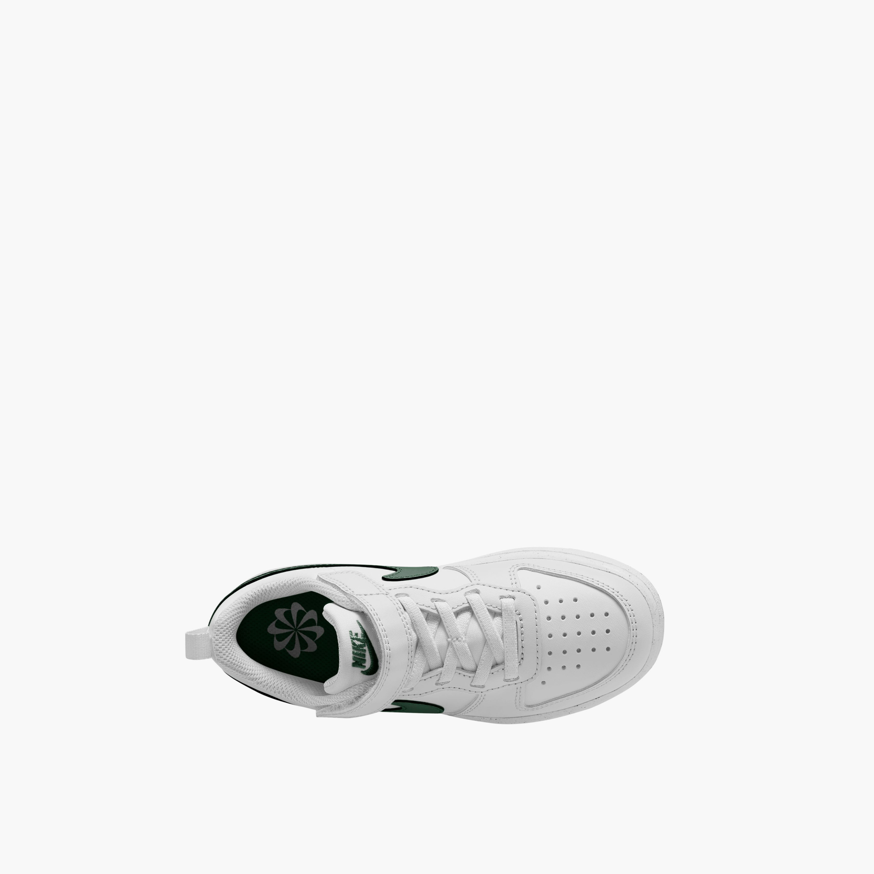 Nike Boys Court Borough Low Recraft Lace-Up Sneakers NKDV5457 | OE-sports-boys-shoes-image-6