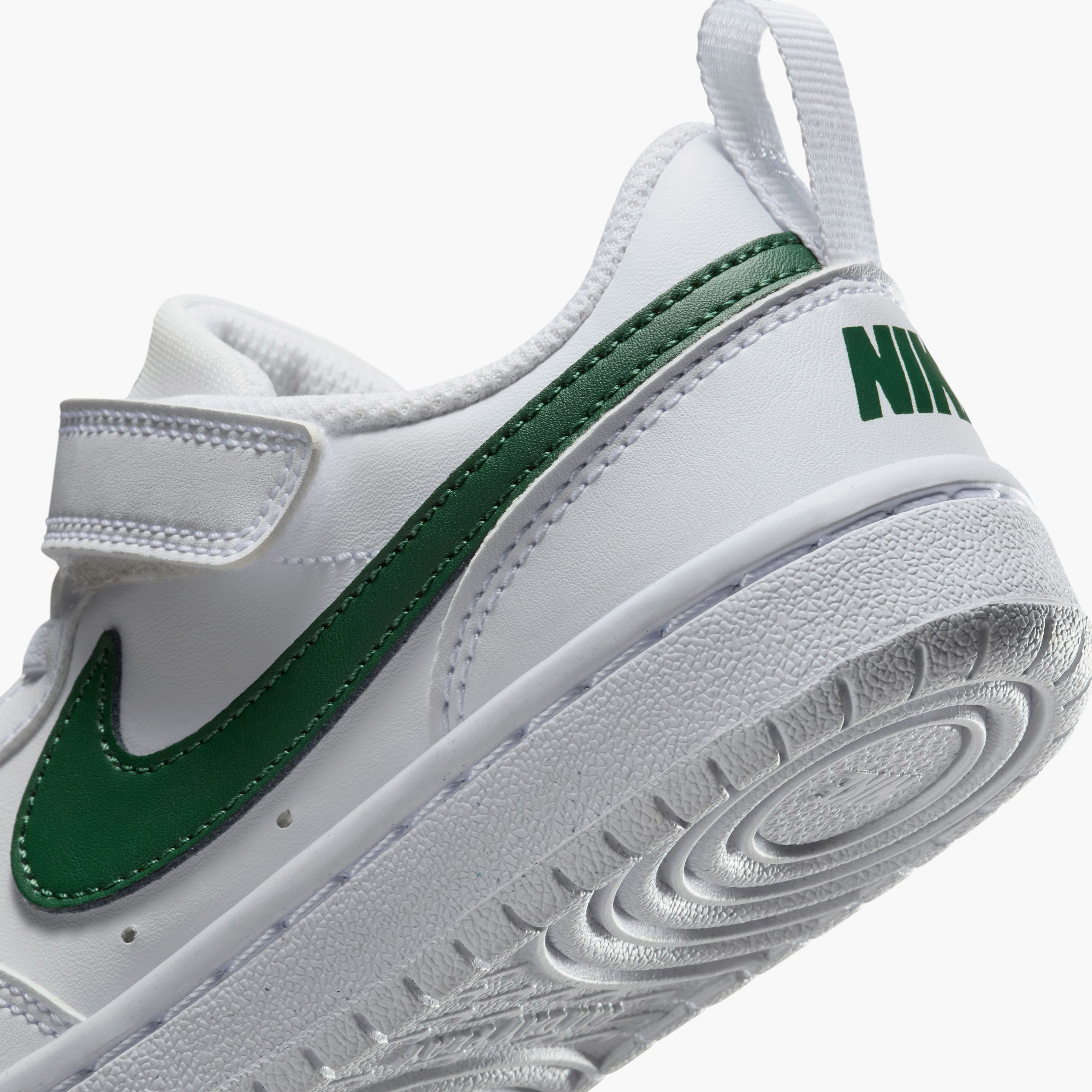Nike Boys Court Borough Low Recraft Lace-Up Sneakers NKDV5457 | OE-sports-boys-shoes-image-9