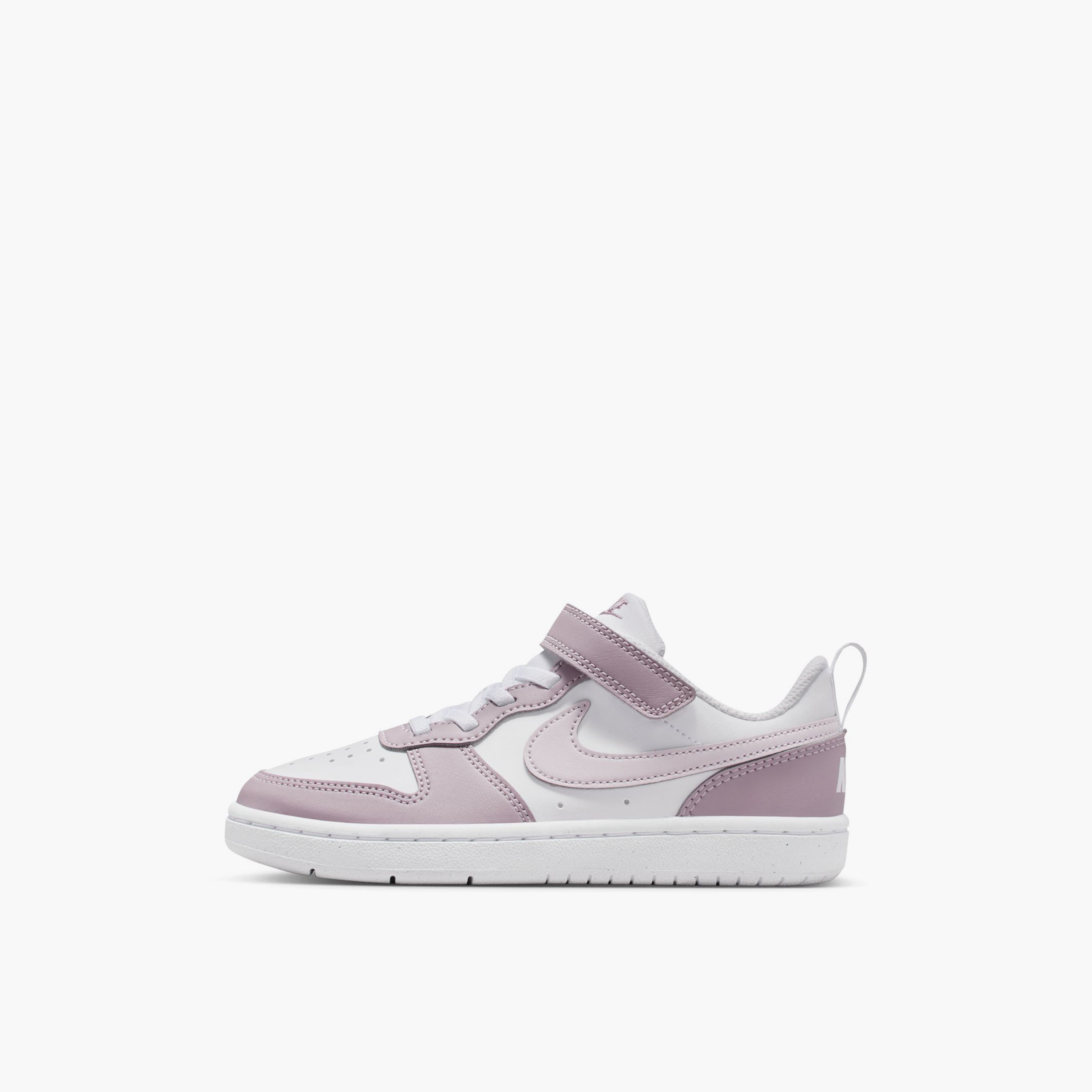 Nike Girls' Court Borough Low Recraft Hook & Loop Sneakers DV5457 | OE-girls-shoes-sneakers-image-1