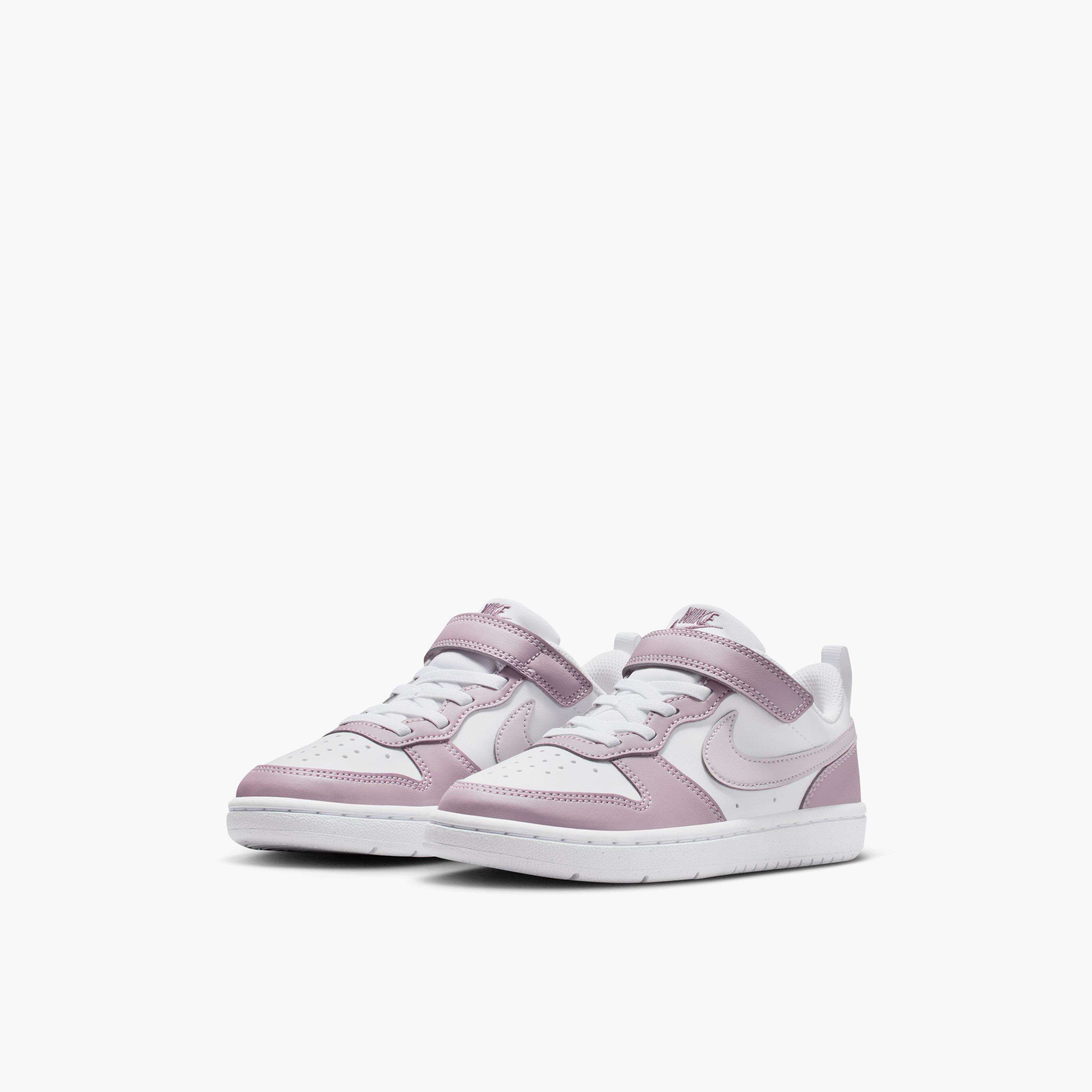 Nike Girls' Court Borough Low Recraft Hook & Loop Sneakers DV5457 | OE-girls-shoes-sneakers-image-3