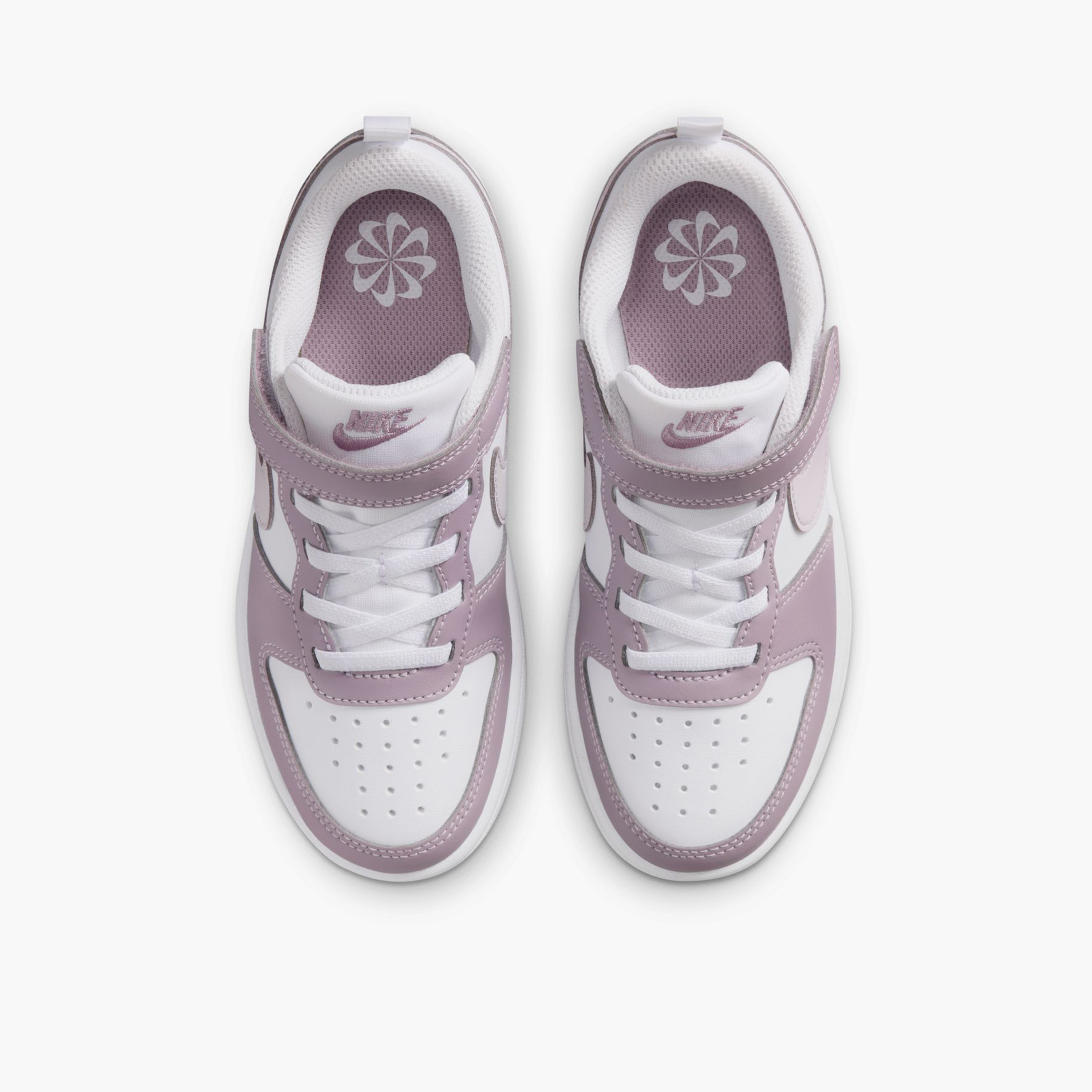Nike Girls' Court Borough Low Recraft Hook & Loop Sneakers DV5457 | OE-girls-shoes-sneakers-image-4
