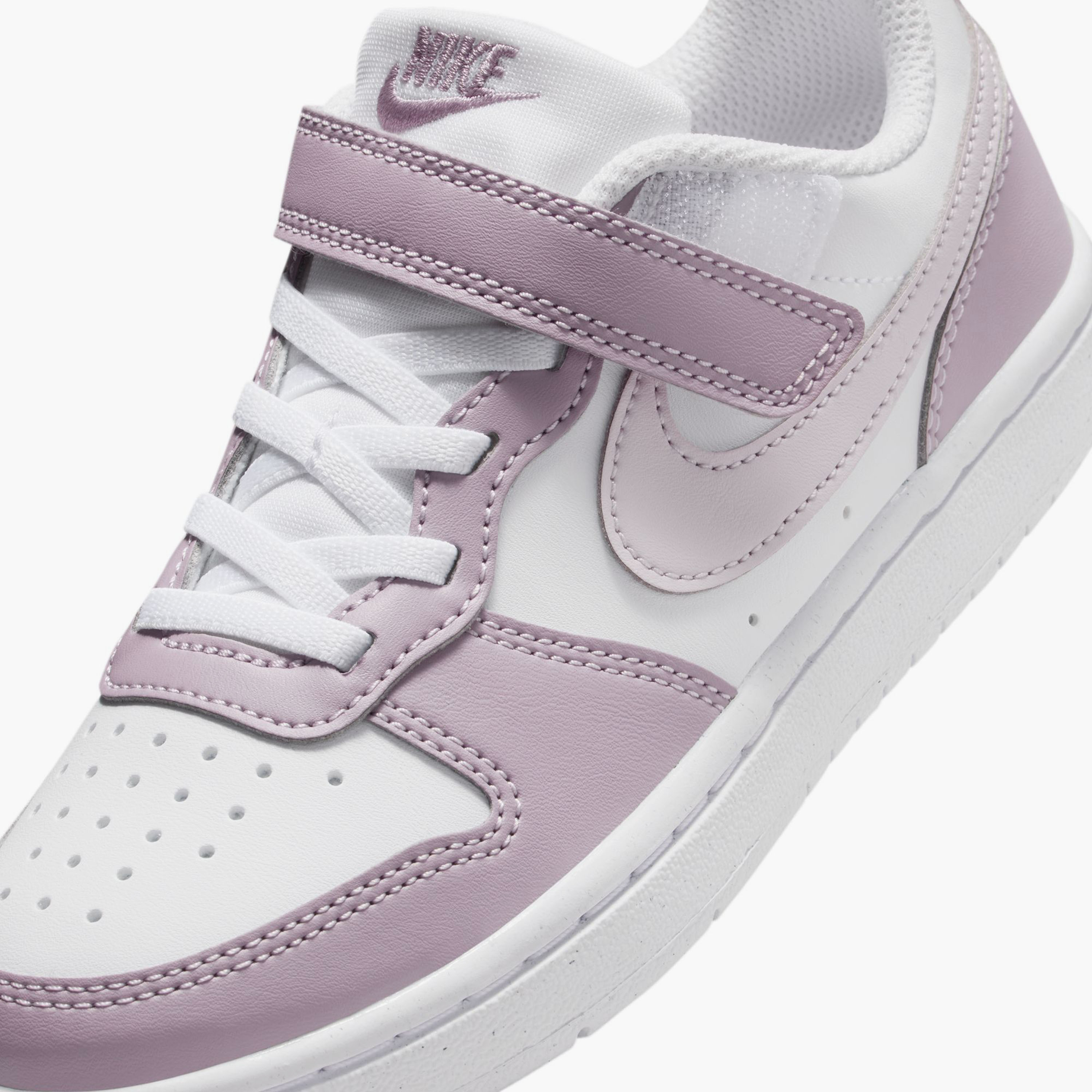 Nike Girls' Court Borough Low Recraft Hook & Loop Sneakers DV5457 | OE-girls-shoes-sneakers-image-7