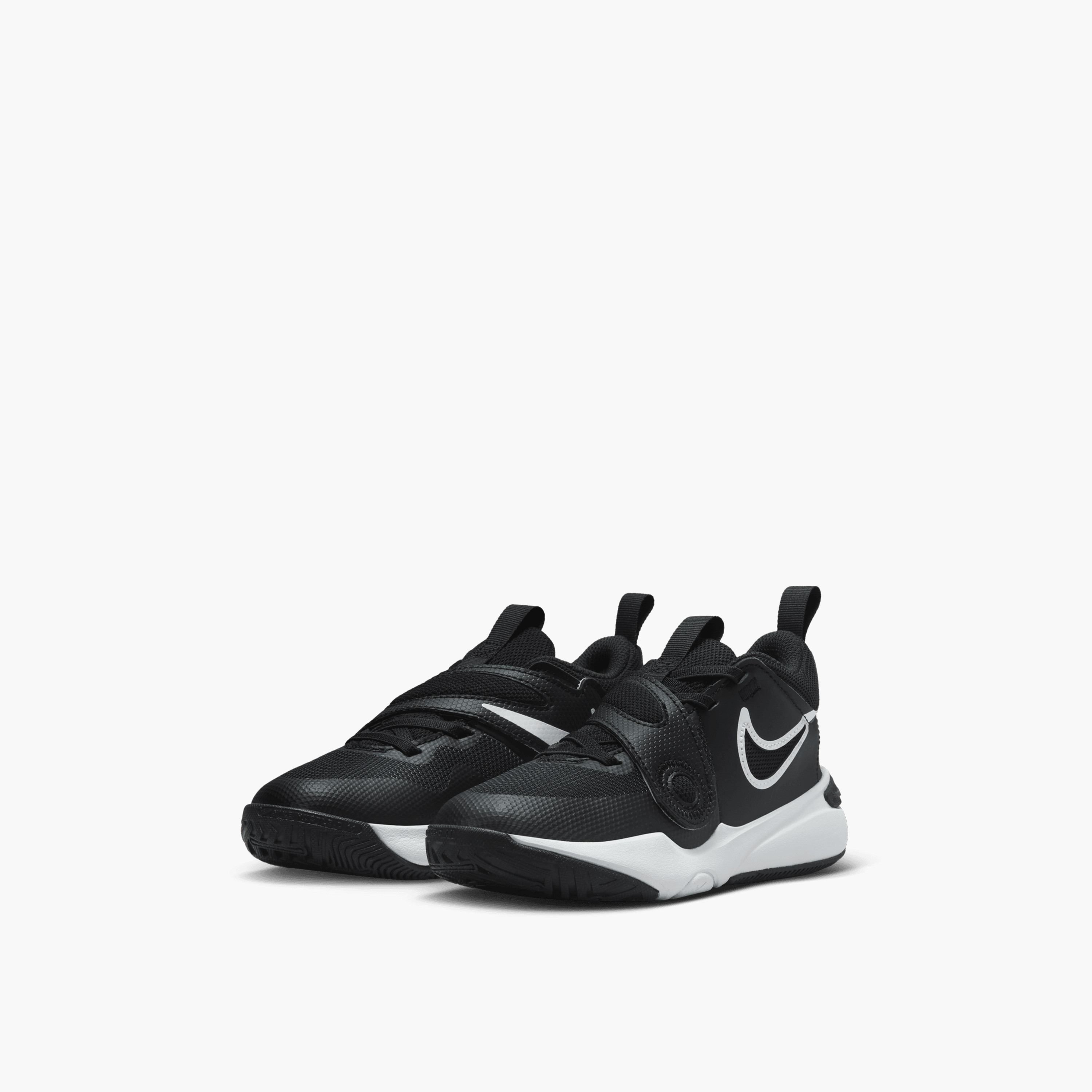 Nike Kids Team Hustle D 11 Hook & Loop Basketball Shoes DV8994 | OE-girls-shoes-sneakers-image-3