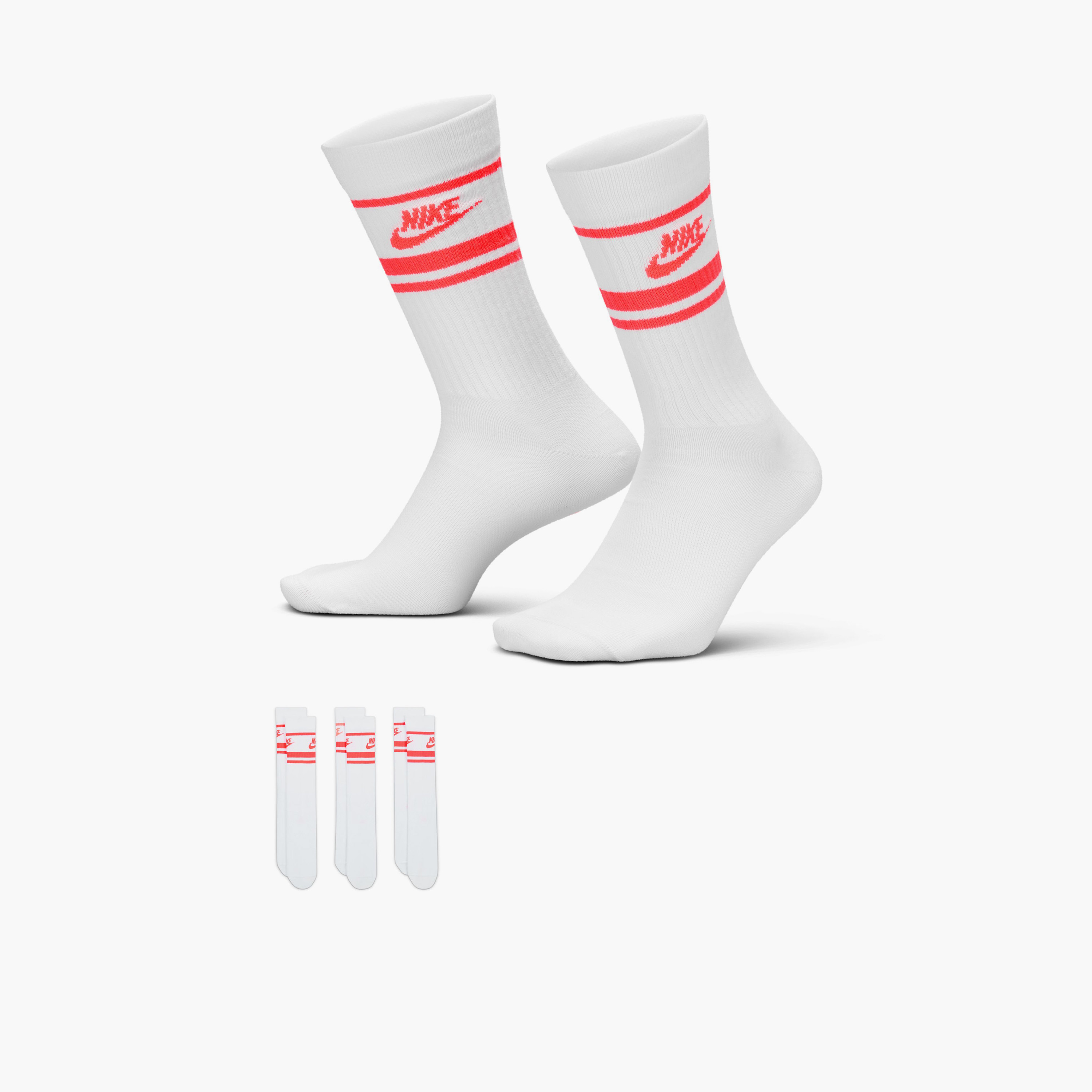 Nike Sportswear Dri-FIT Everyday Essential Crew Socks -3 Pairs-sports-women-accessories-image-1