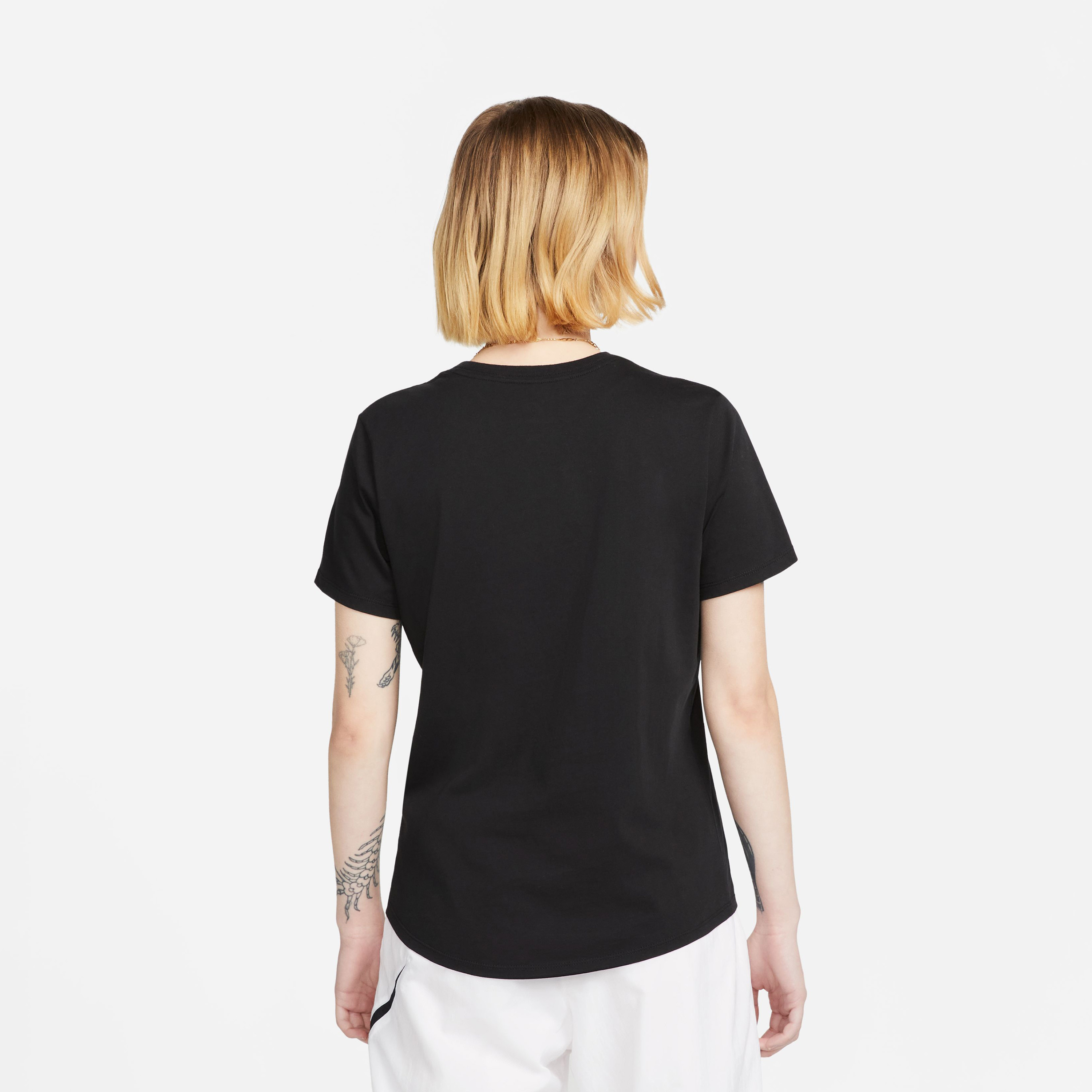 Nike Women's Sportswear Club Essentials T-Shirt NKDX7902 | OE-women-clothing-sportswearandactivewear-tshirtsandvests-image-3