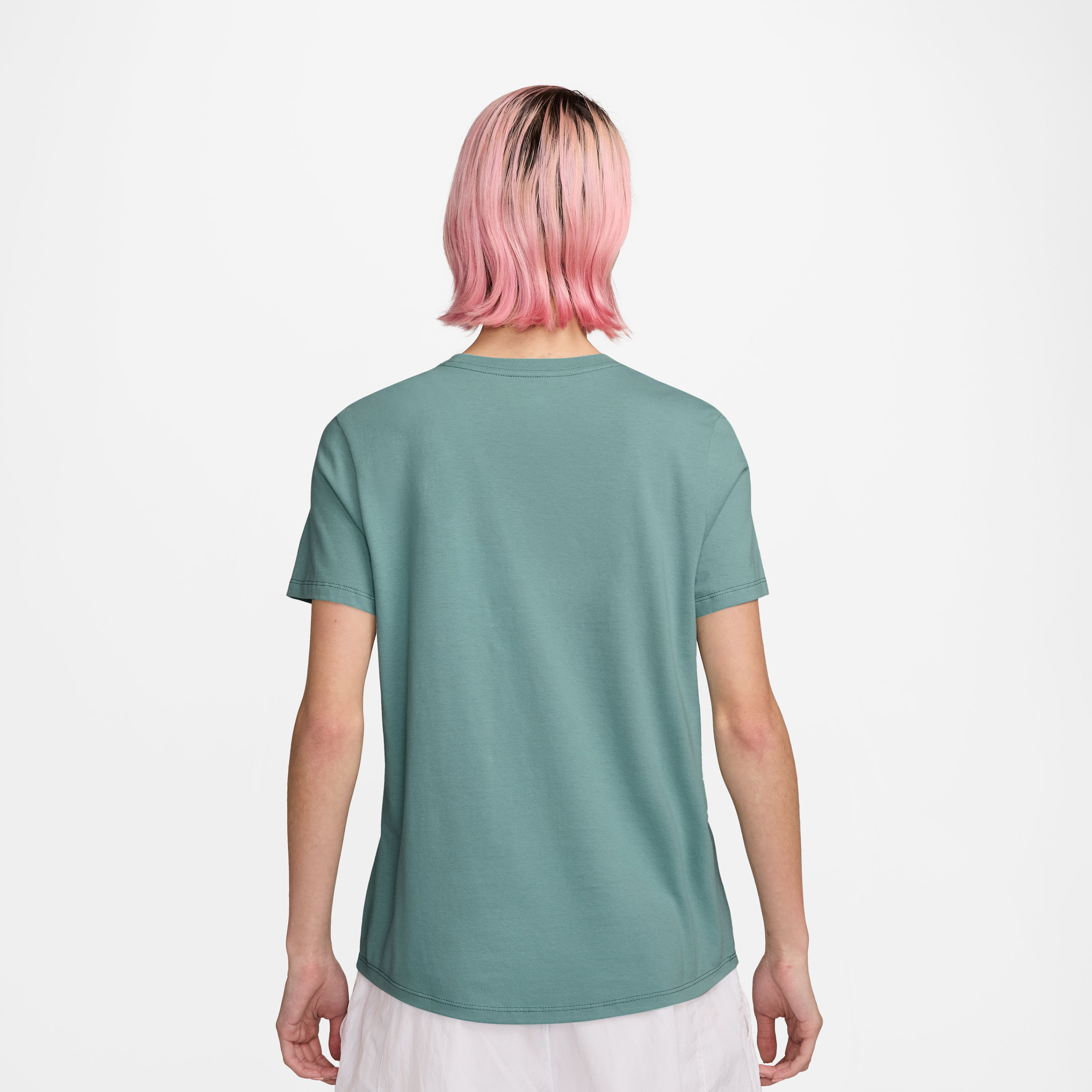Nike Women's Sportswear Essentials Logo T-Shirt NKDX7906 | OE-sports-women-clothing-tshirtsandvests-image-2