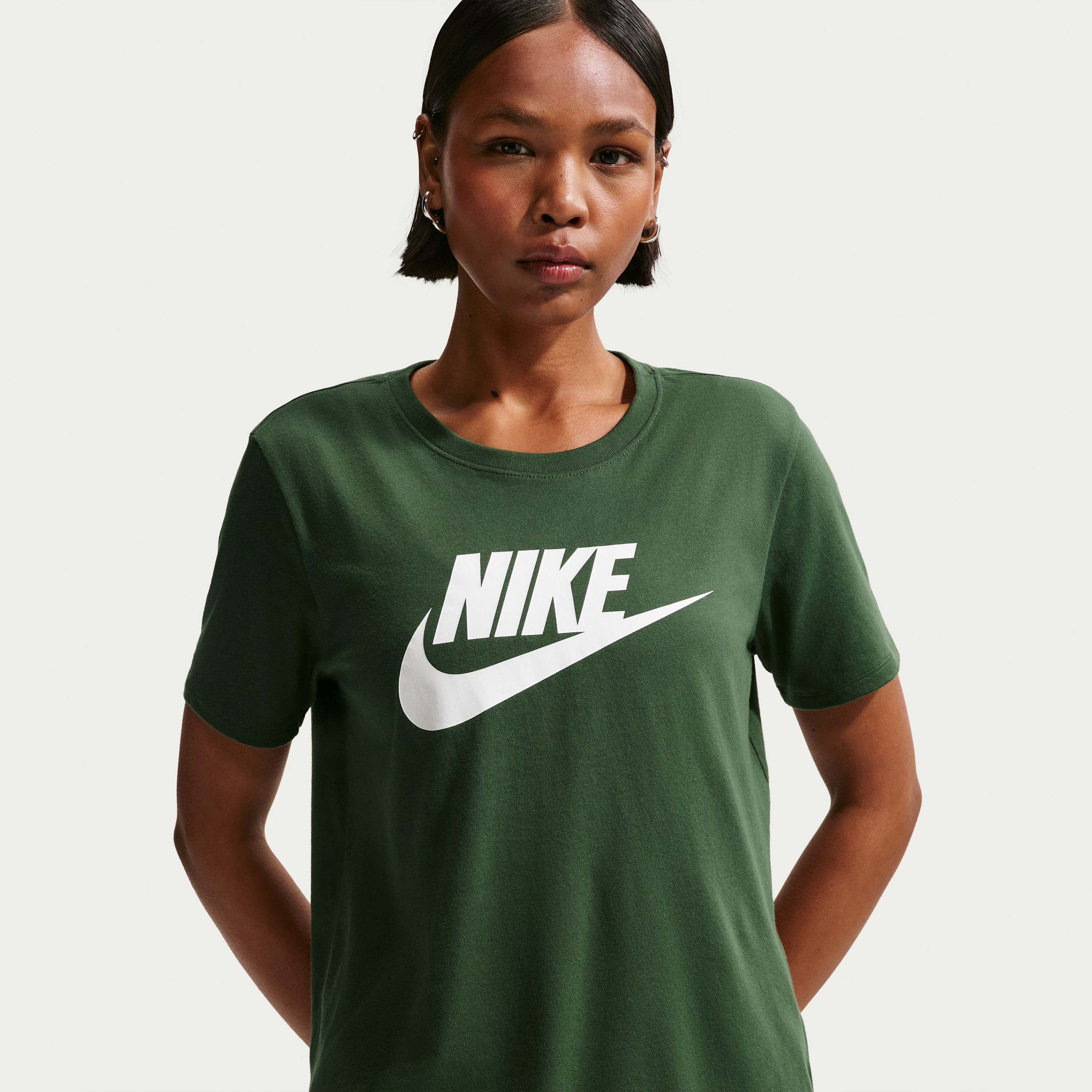 Nike Women's Sportswear Essentials Logo T-Shirt NKDX7906 | OE-sports-women-clothing-tshirtsandvests-image-4