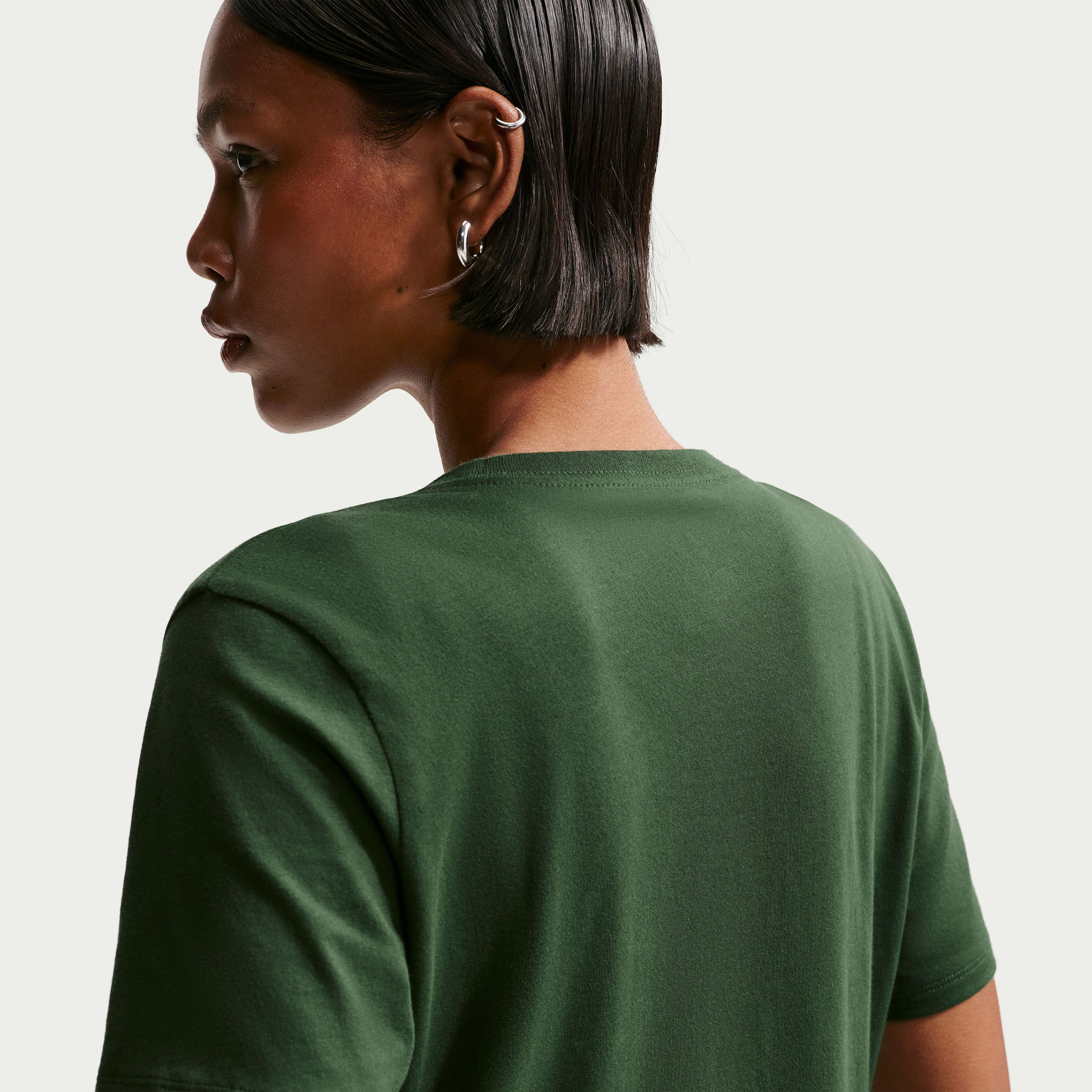 Nike Women's Sportswear Essentials Logo T-Shirt NKDX7906 | OE-sports-women-clothing-tshirtsandvests-image-5