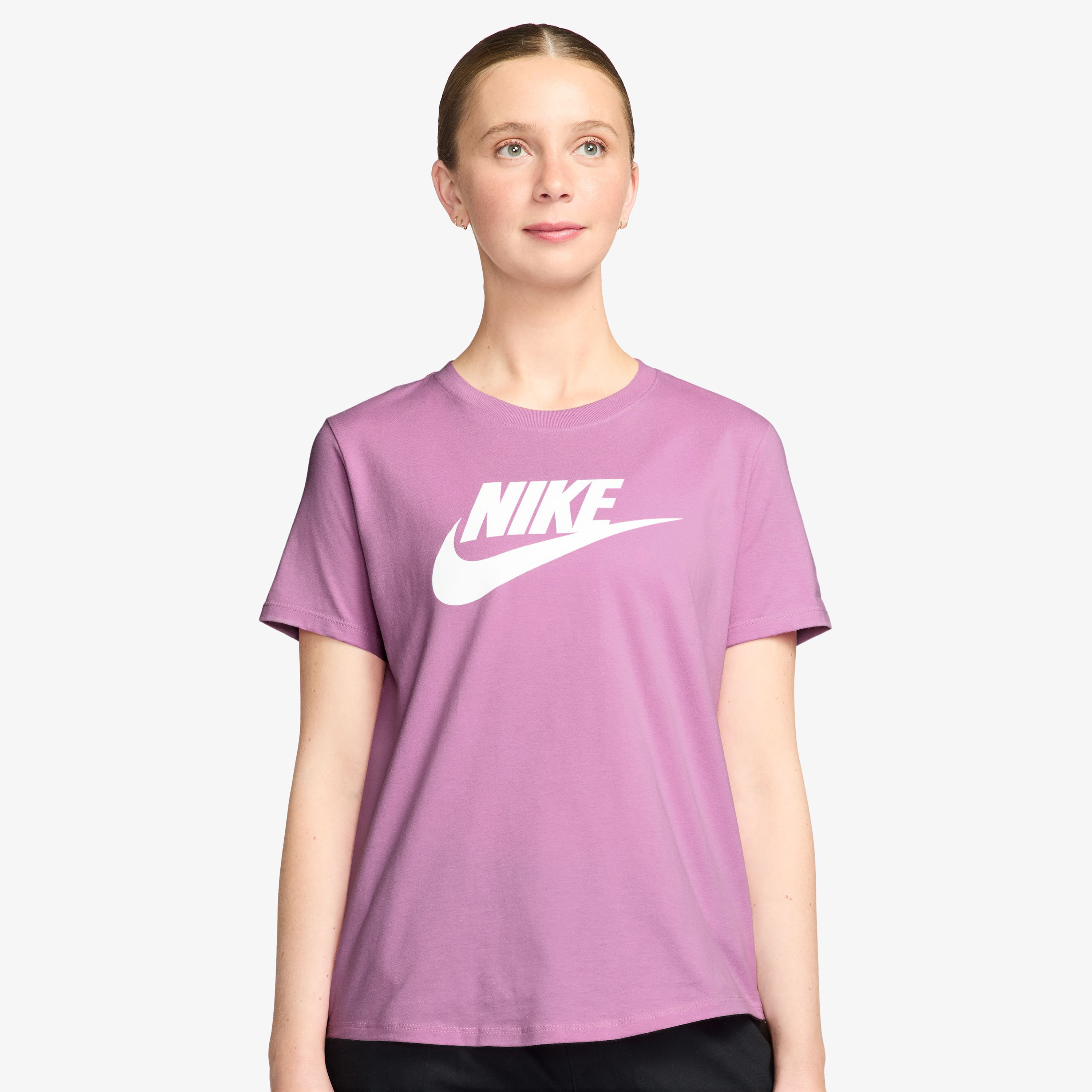 نايكي- تيشيرت رياضي نسائي أساسيات بشعار NKDX7906 | OE-sports-women-clothing-tshirtsandvests-image-30