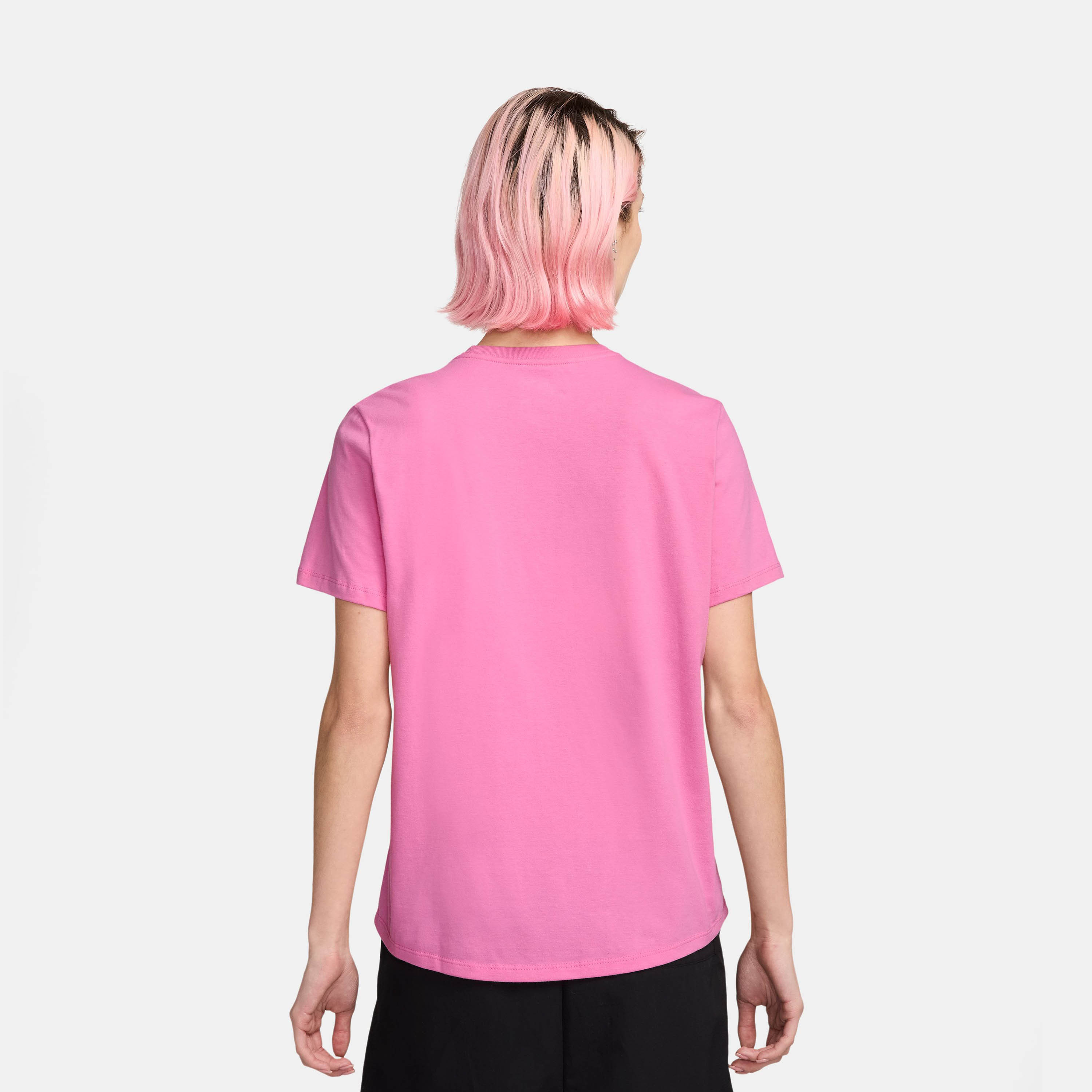 Nike Women's Sportswear Essentials Logo T-Shirt NKDX7906 | OE-sports-women-clothing-tshirtsandvests-image-2