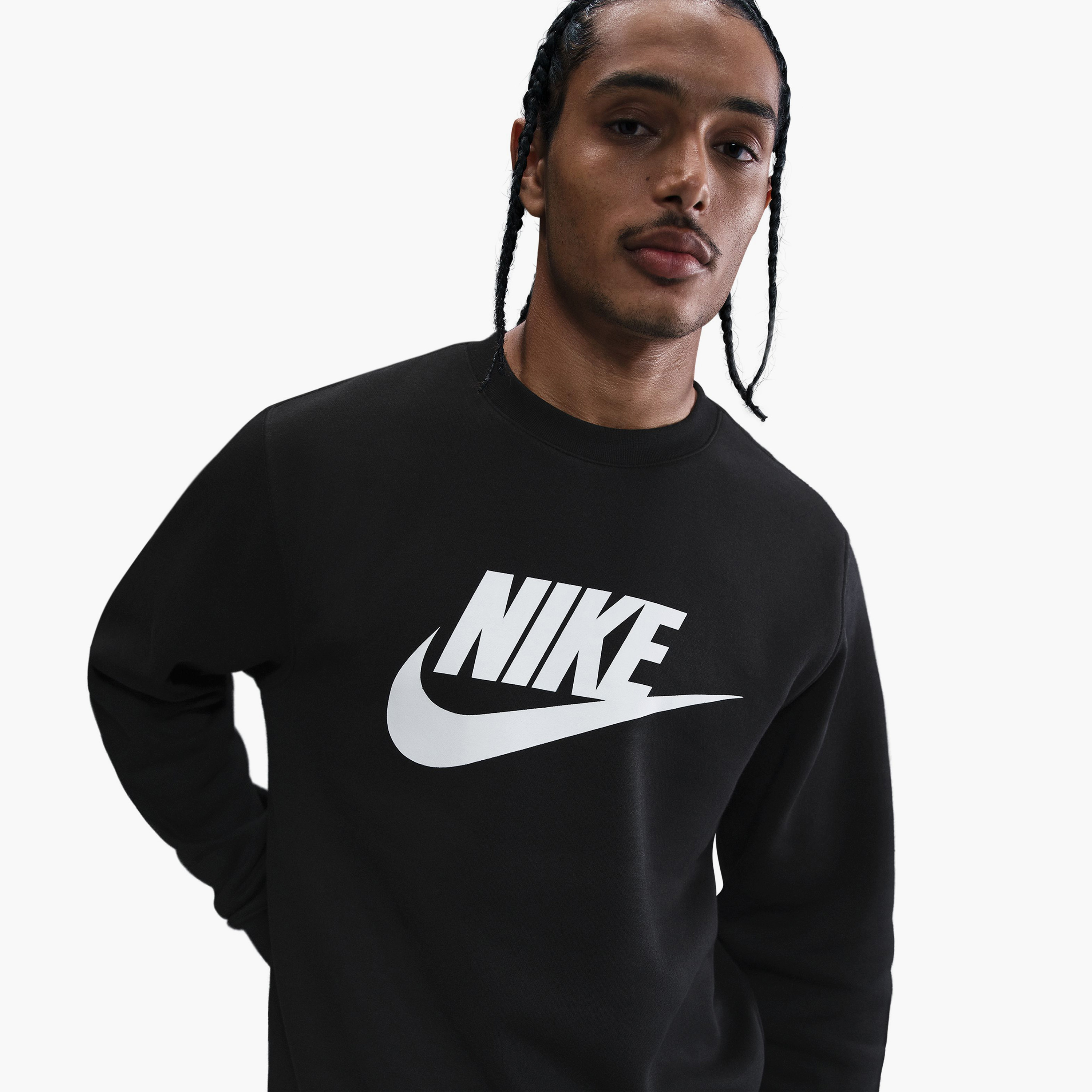 نايكي- سويت شيرت كلوب رجالي الصوف الناعم بياقة دائرية NKFN3890 | OE-men-winterwear-hoodiesandsweatshirts-image-3